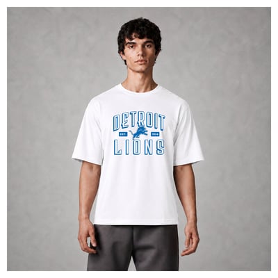 Detroit Lions Levelwear Luxe Moment Stronghold Knit T-Shirt - White