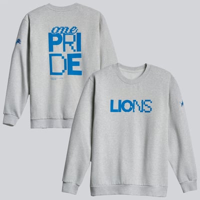  Detroit Lions lululemon Steady State Sweatshirt - Heathered Core Ultra Light Grey