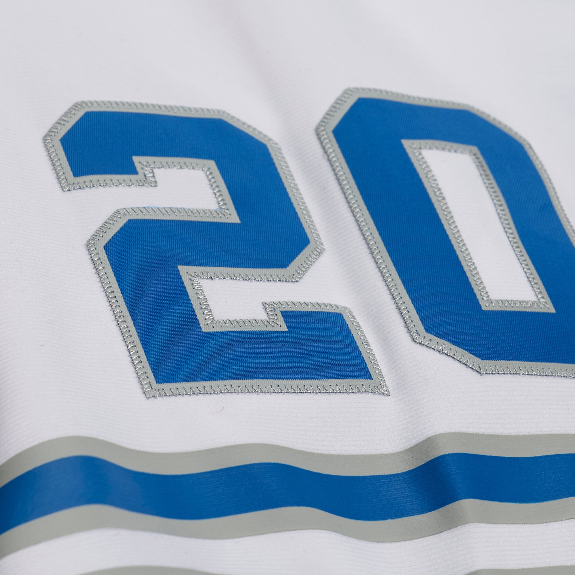 Men's Mitchell & Ness Barry Sanders White Detroit Lions 1989 Legacy Replica Player Jersey