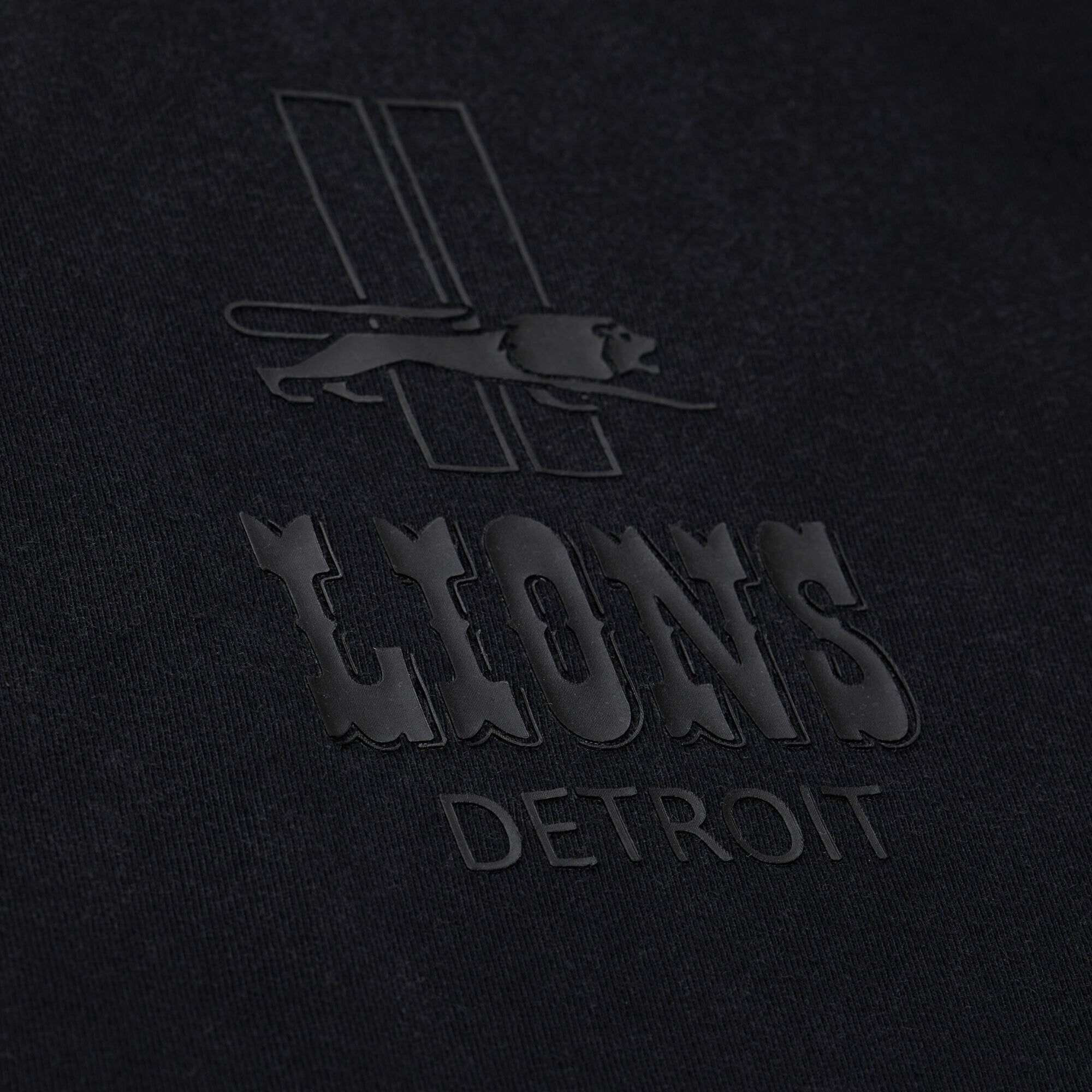 Men's Mitchell & Ness Detroit Lions Core Essentials Micro Logo T-Shirt