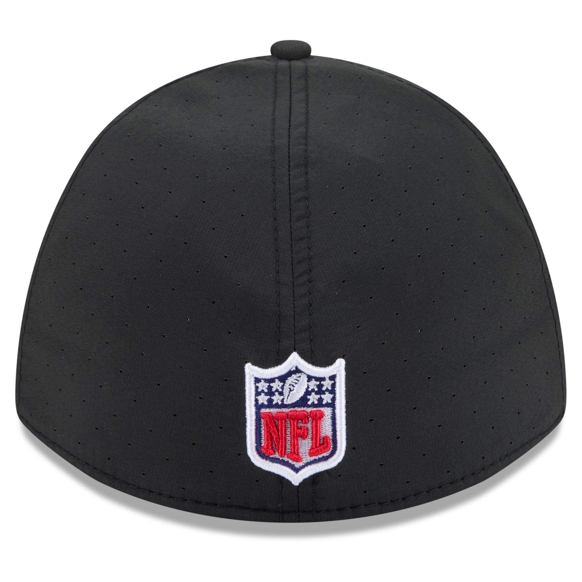 Men's New Era Black Detroit Lions 2026 NFL Crucial Catch 39THIRTY M-Crown Stretch Hat