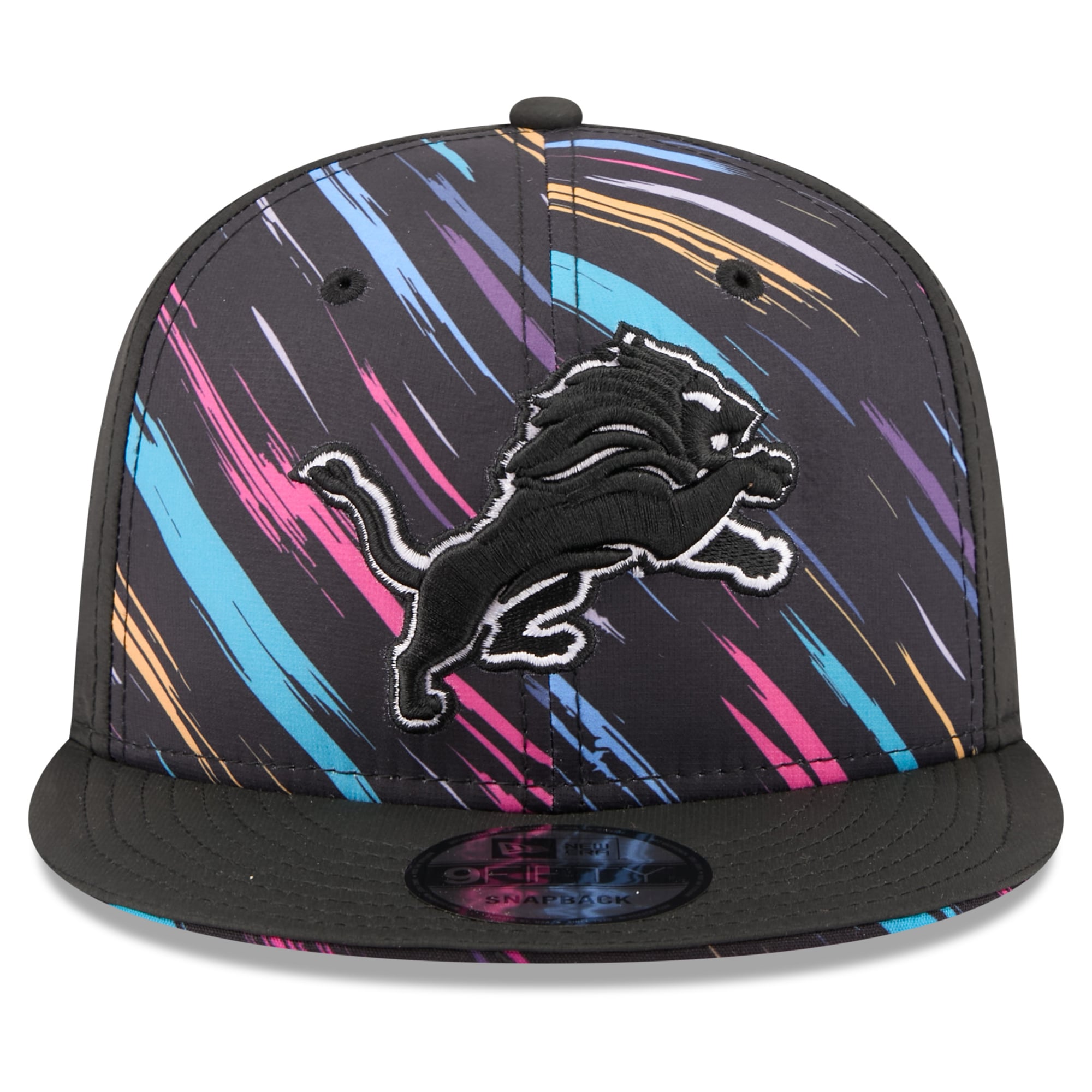 Men's New Era Black Detroit Lions 2026 NFL Crucial Catch 9FIFTY Snapback Hat