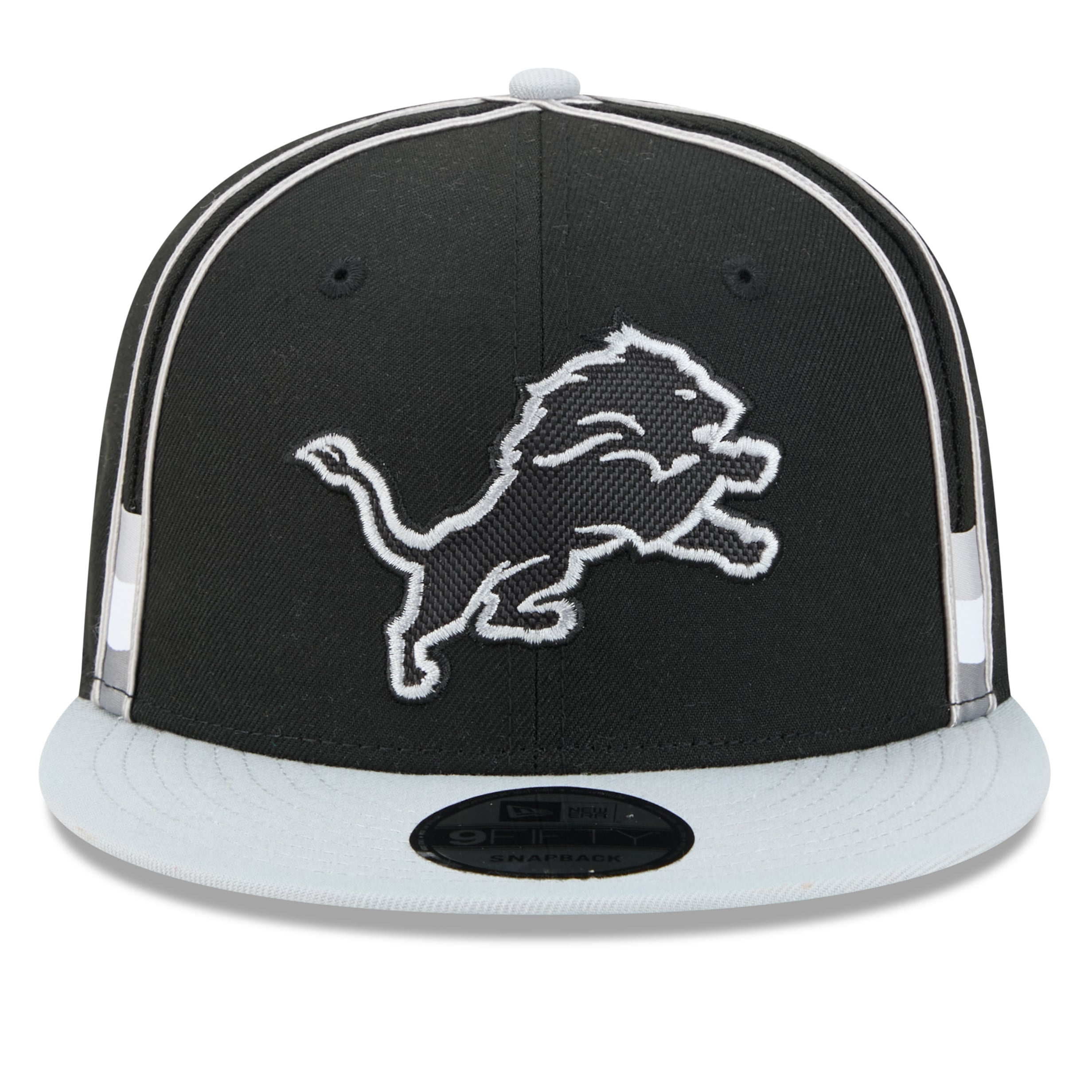 Men's New Era Black Detroit Lions 2026 Rivalries Collection 9FIFTY Snapback Hat