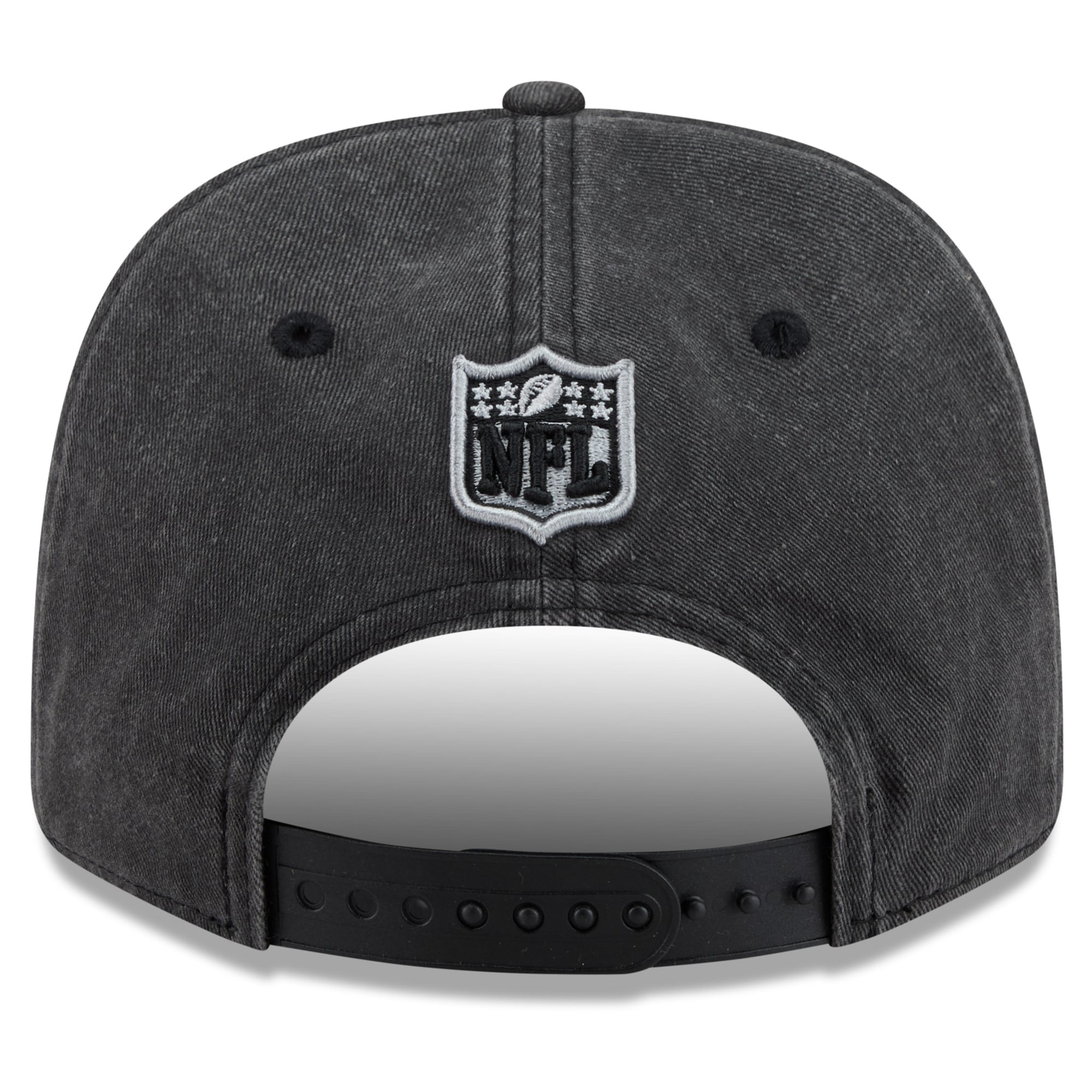 Casquette ajustable New Era Detroit Lions Collection 2026 Rivalries 9SEVENTY noire pour homme