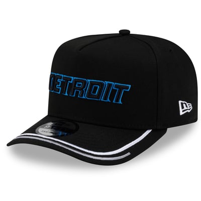 Detroit Lions New Era 2026 Rivalries Collection Fan Pack A-Frame 9FIFTY Snapback Hat - Black