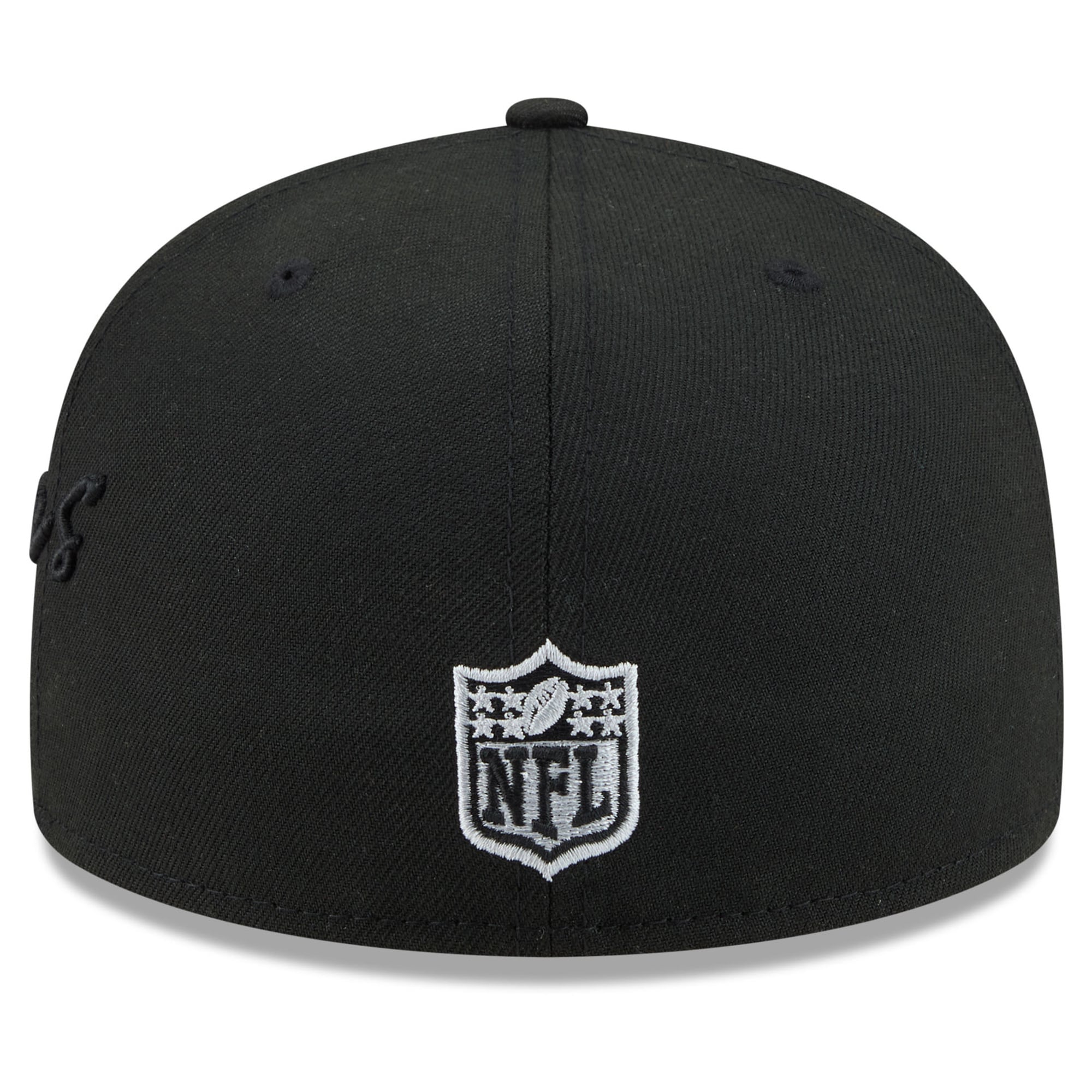 Men's New Era Black Detroit Lions 2026 Rivalries Collection Fan Pack Side Script 59FIFTY Fitted Hat