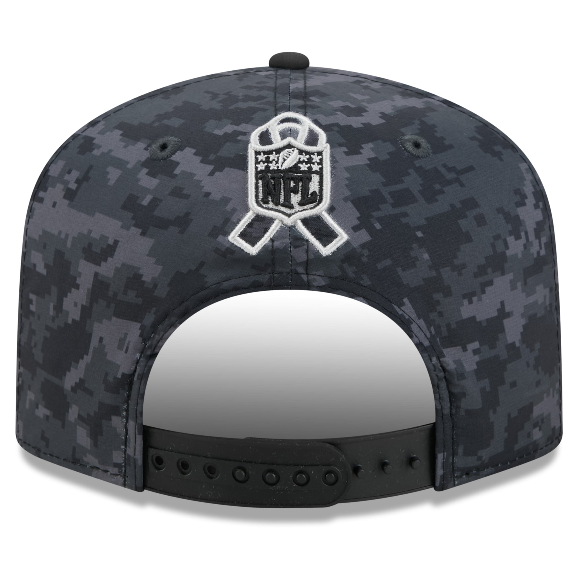 Casquette ajustable New Era Detroit Lions 2026 Salute To Service 19TWENTY noire pour homme