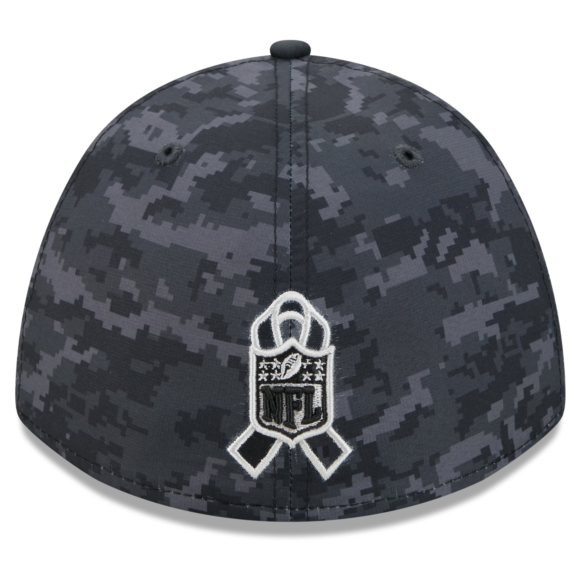 Casquette extensible New Era Detroit Lions 2026 Salute To Service 39THIRTY M-Crown noire pour homme