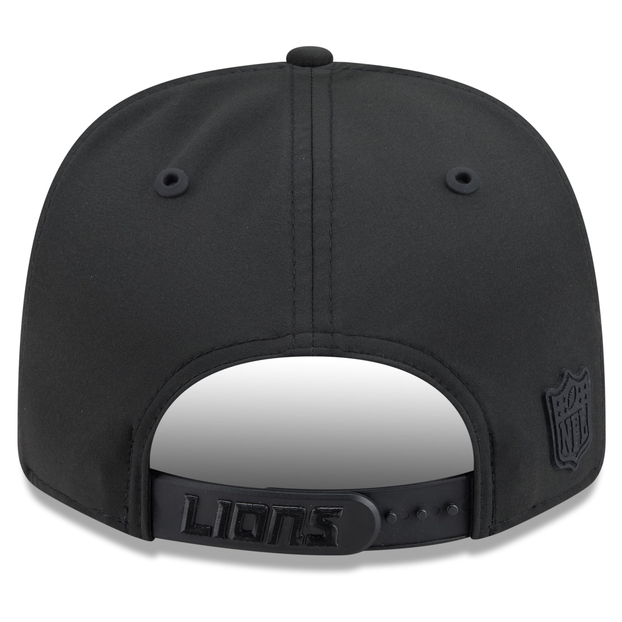 Casquette ajustable New Era Detroit Lions 2026 Sideline 9SEVENTY noire pour homme