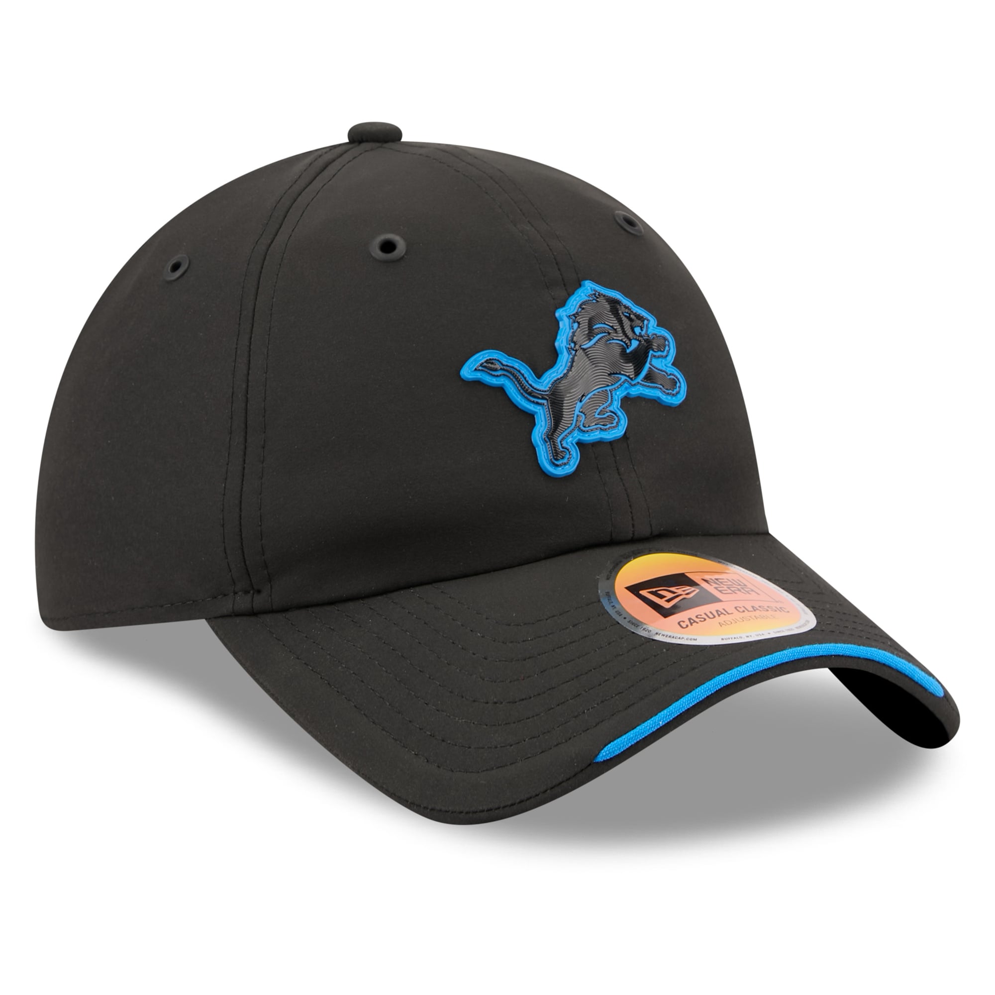 Men's New Era Blue Detroit Lions 2026 Sideline Casual Classic Adjustable Hat