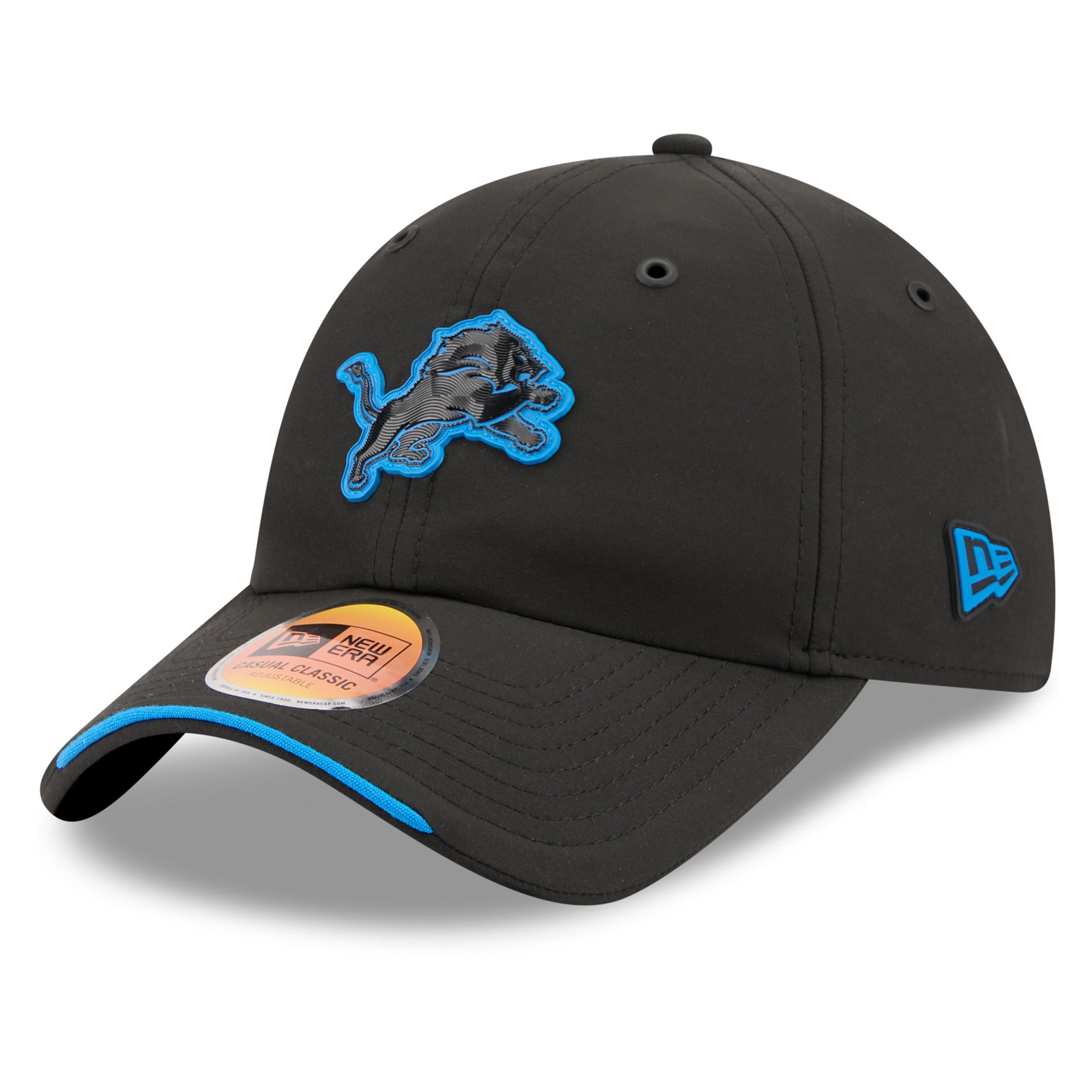 Men's New Era Blue Detroit Lions 2026 Sideline Casual Classic Adjustable Hat