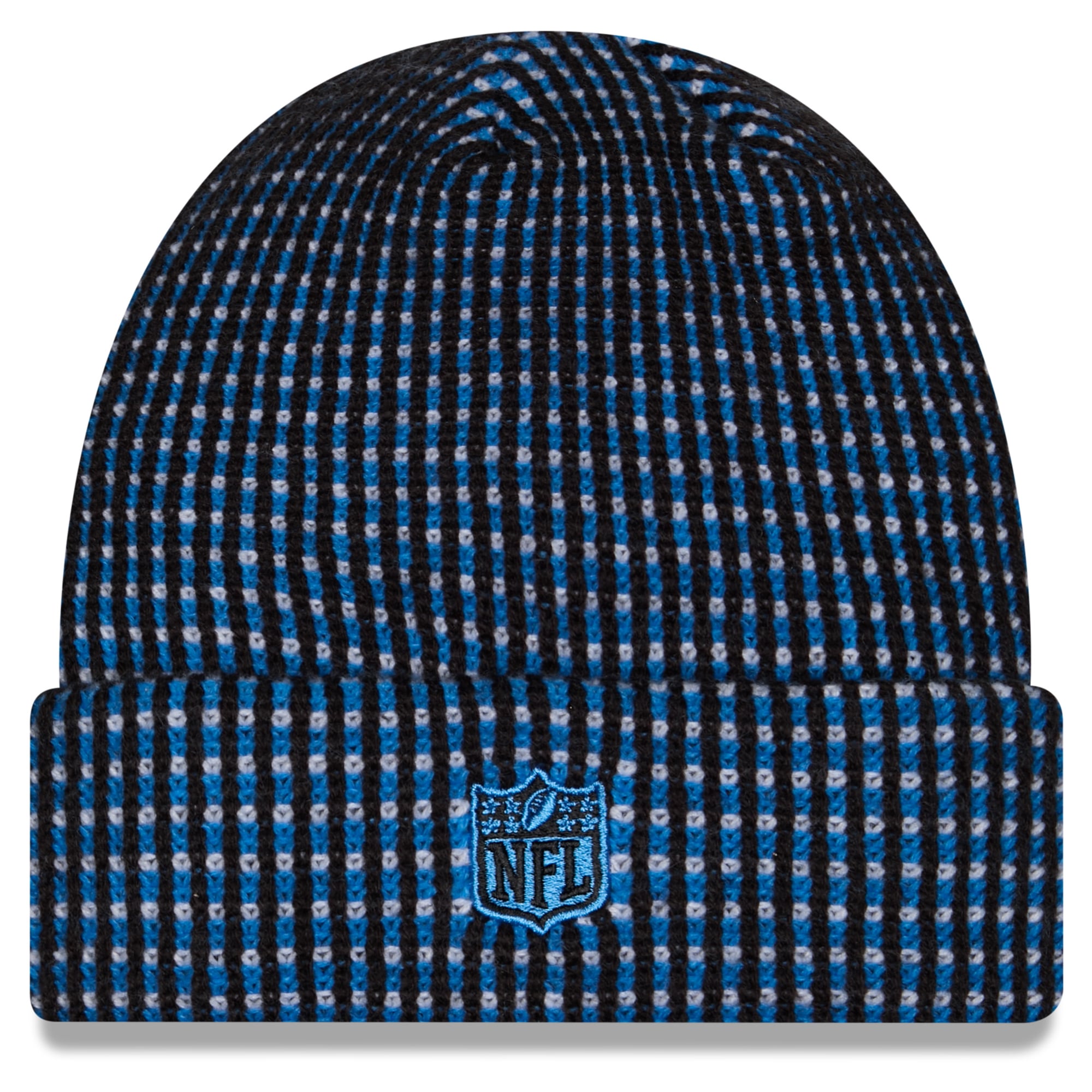 Bonnet à revers New Era noir Detroit Lions 2026 pour homme