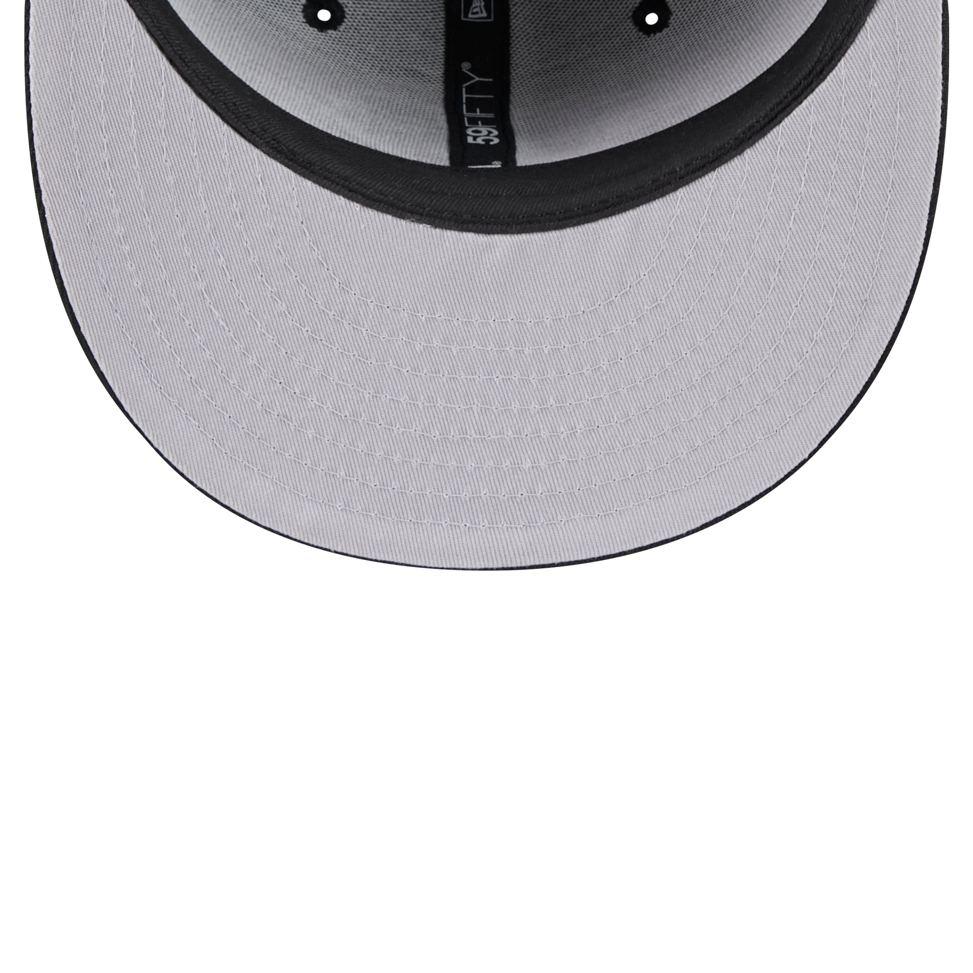 Casquette ajustée 59FIFTY Detroit Lions noire New Era pour homme