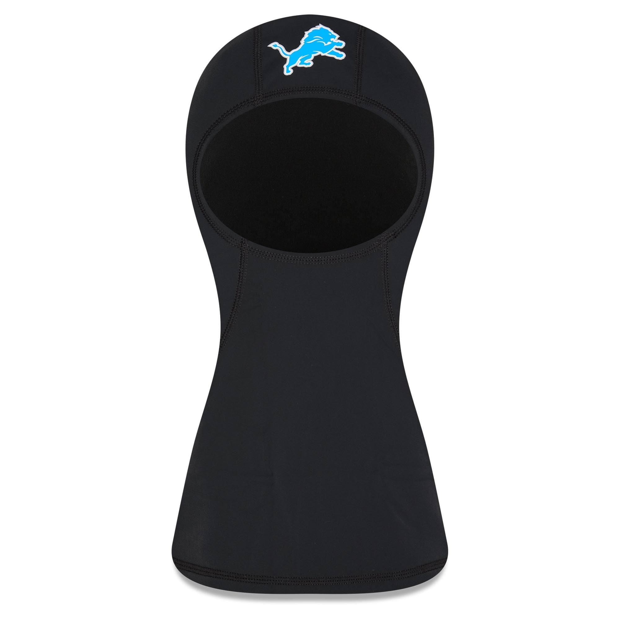 Cagoule officielle noire Detroit Lions Sideline de New Era pour homme