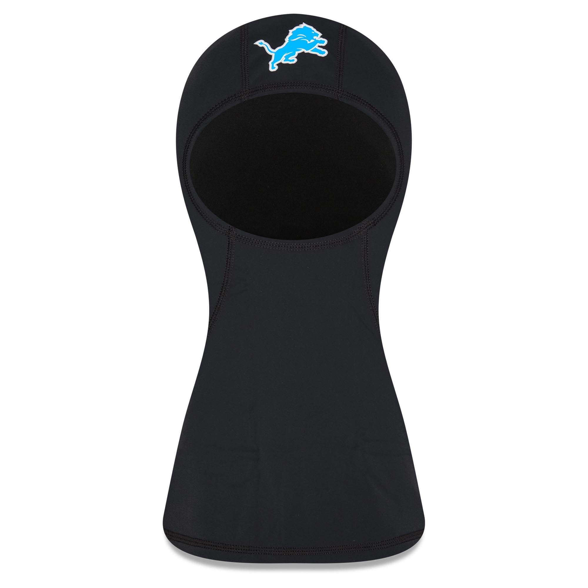 Cagoule officielle noire Detroit Lions Sideline de New Era pour homme