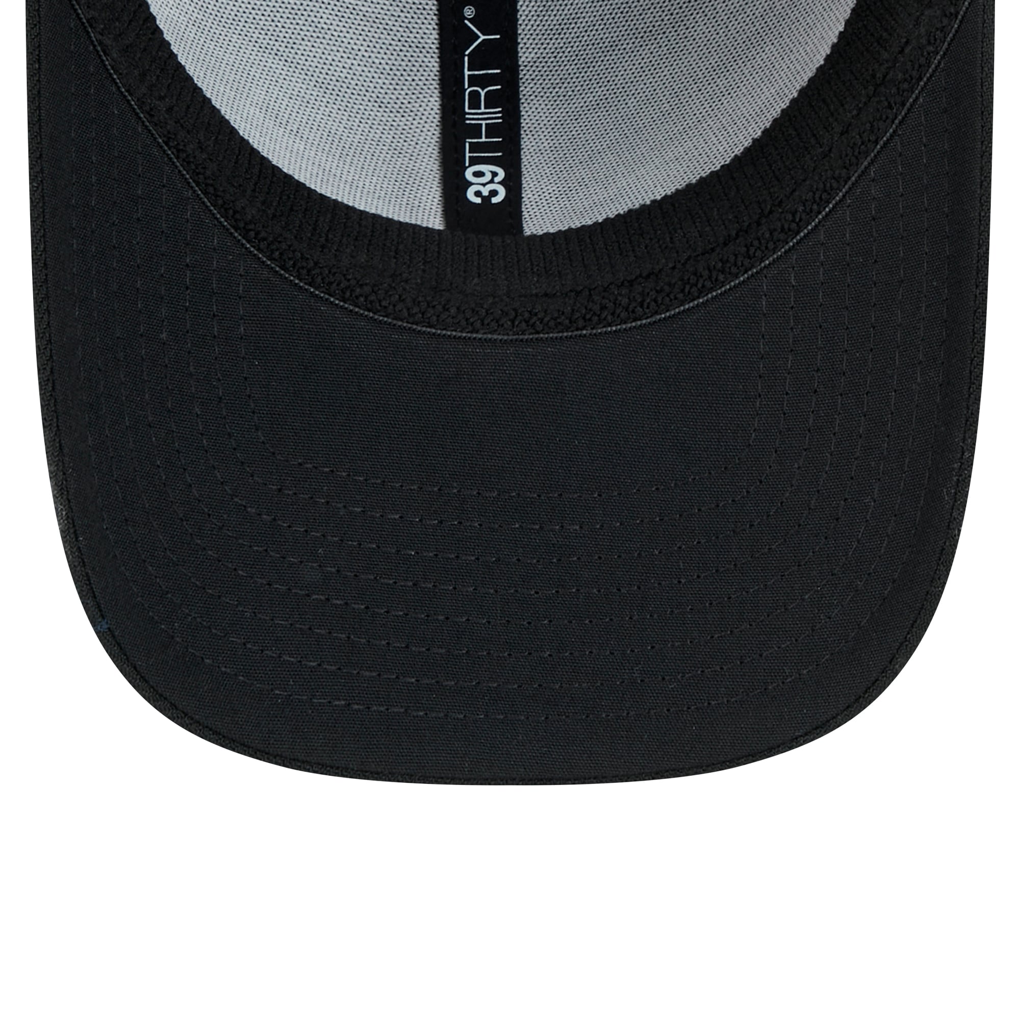 Casquette New Era Detroit Lions Throwback Main 39THIRTY Flex noire pour homme