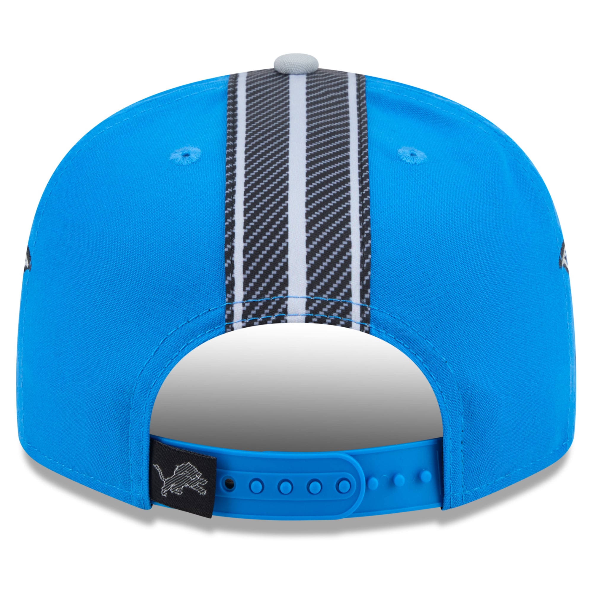 Men's New Era Blue Detroit Lions 2026 Rivalries Collection Fan Pack Helmet 9FIFTY Snapback Hat