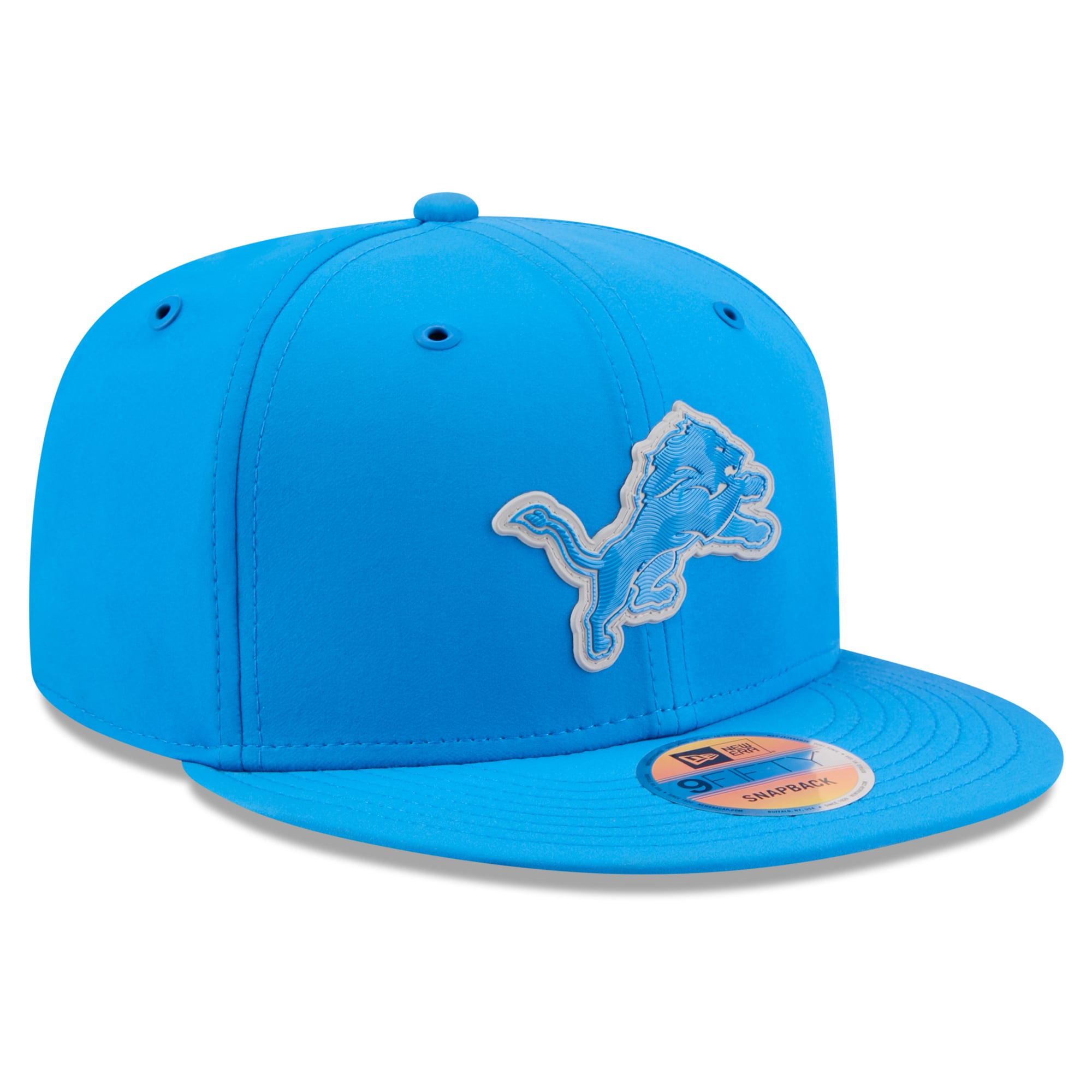 Men's New Era Blue Detroit Lions 2026 Sideline 9FIFTY Snapback Hat