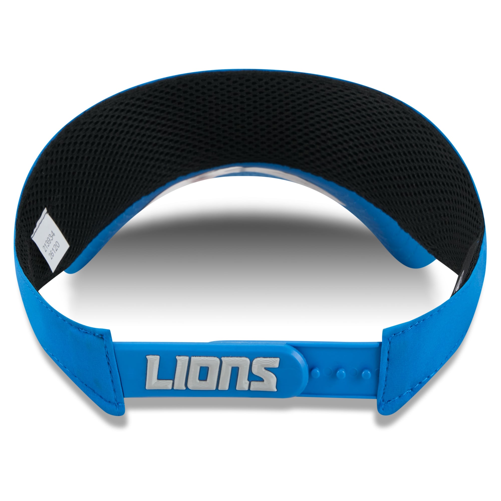 Men's New Era Blue Detroit Lions 2026 Sideline Adjustable Visor