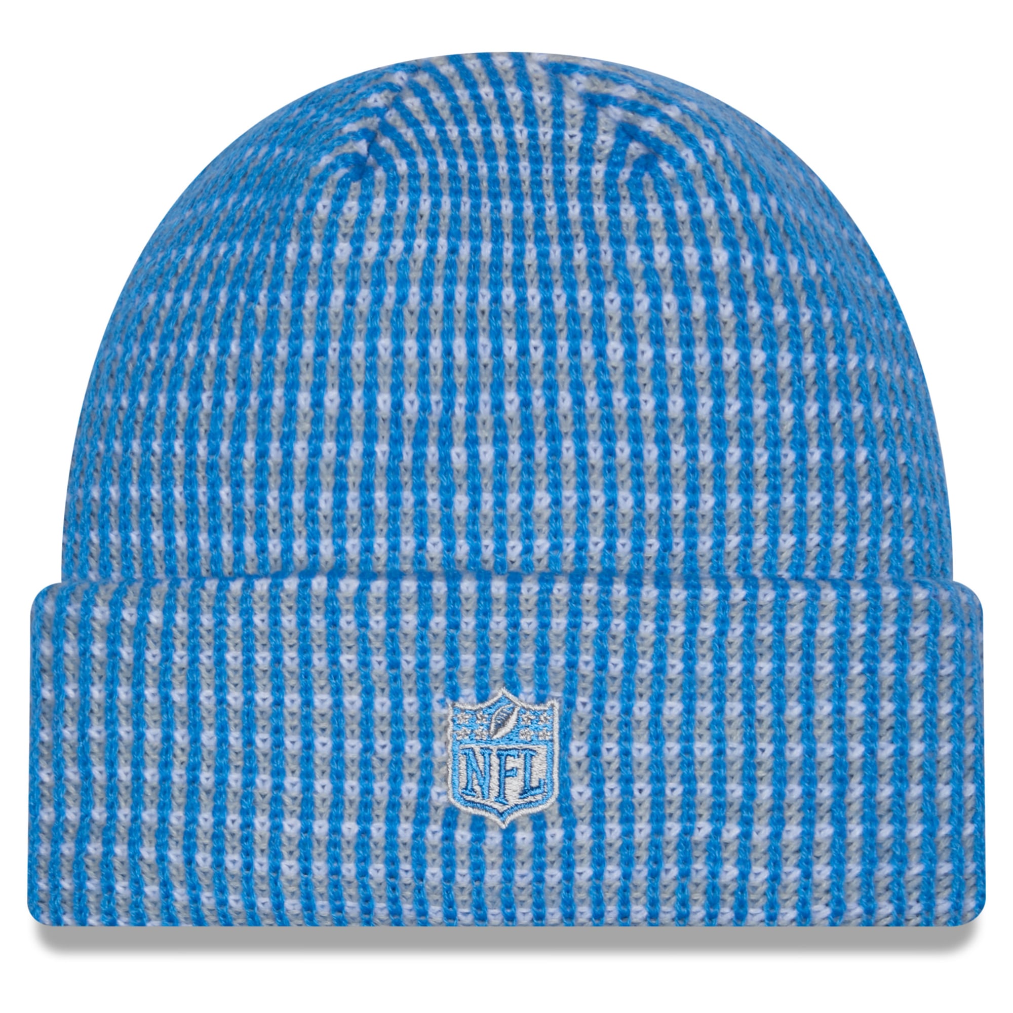 Bonnet à revers New Era bleu Detroit Lions 2026 pour homme