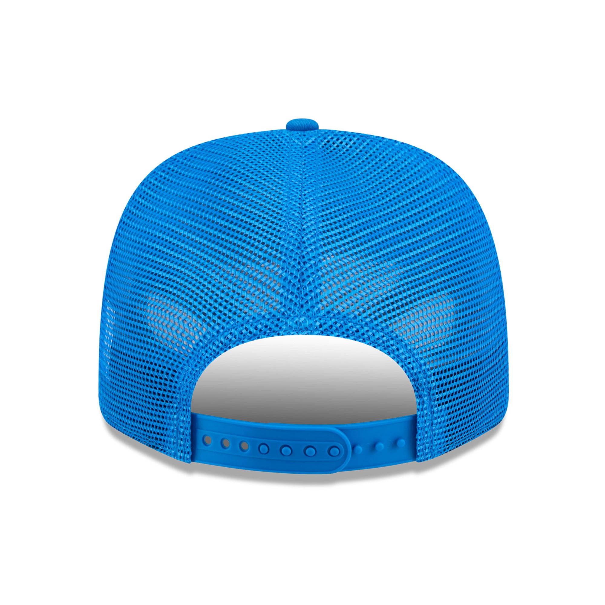 Casquette trucker New Era bleue Detroit Lions Collegiate 9SEVENTY pour homme