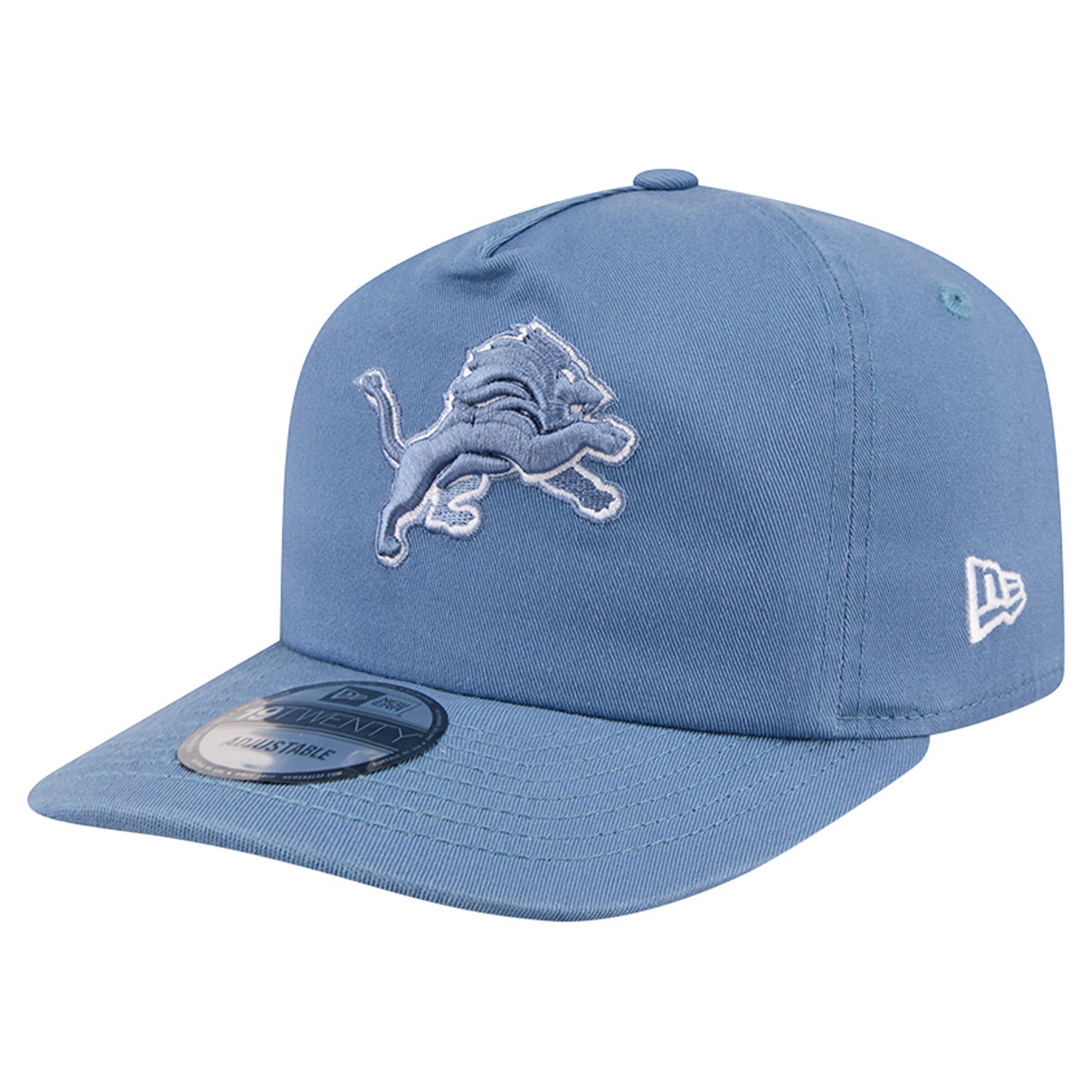 Casquette ajustable New Era Detroit Lions bleue pour homme, coloris 19TWENTY