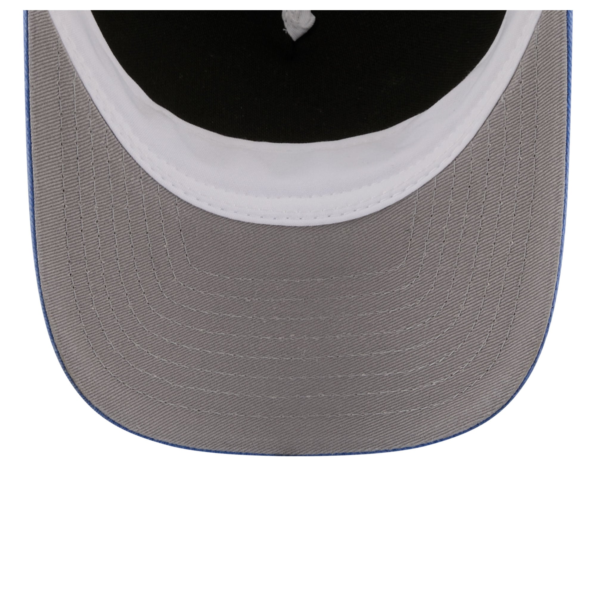 Casquette trucker ajustable New Era bleue Detroit Lions 9FORTY pour homme