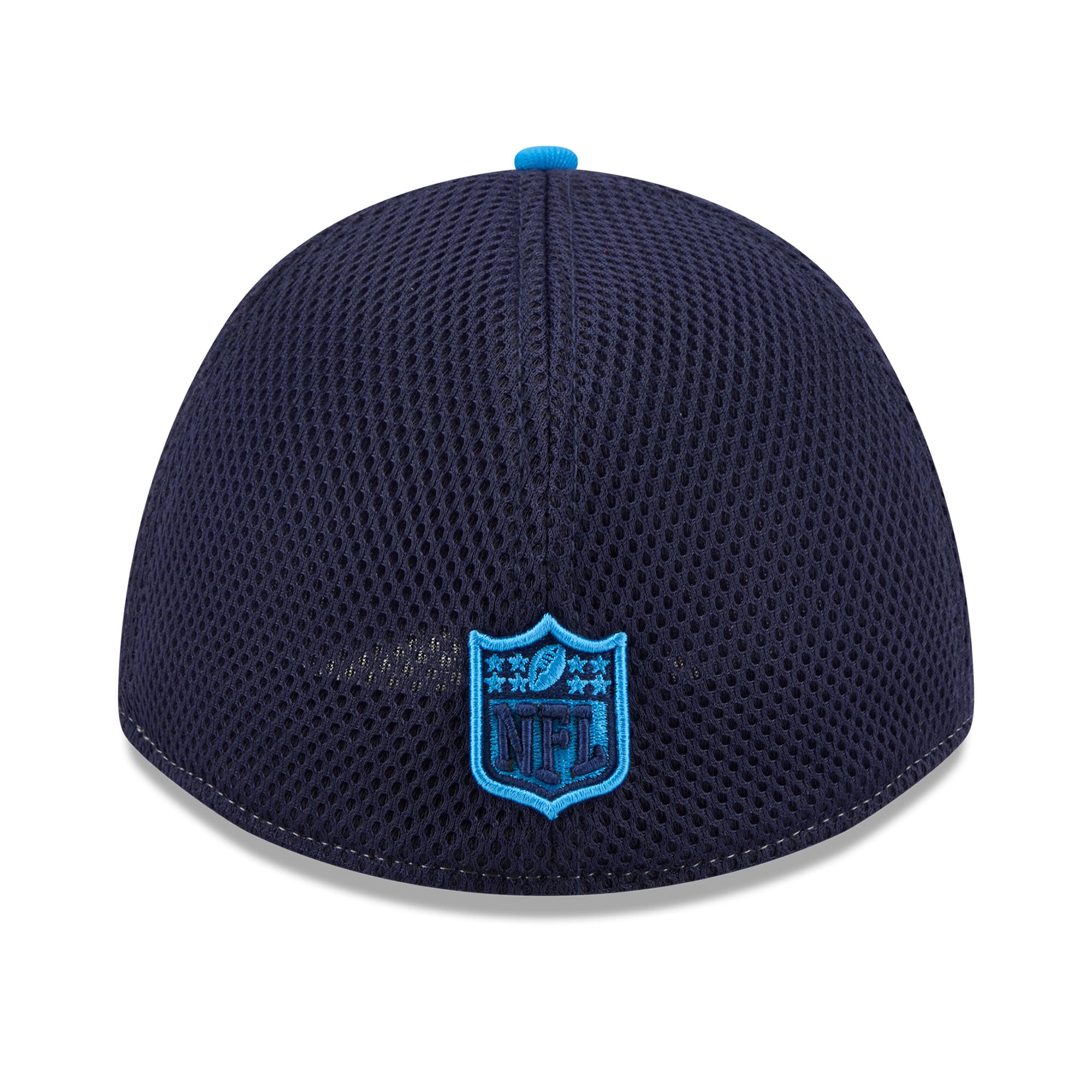 Casquette extensible New Era Detroit Lions bleue pour homme, modèle Neo Mesh 39THIRTY M-Crown