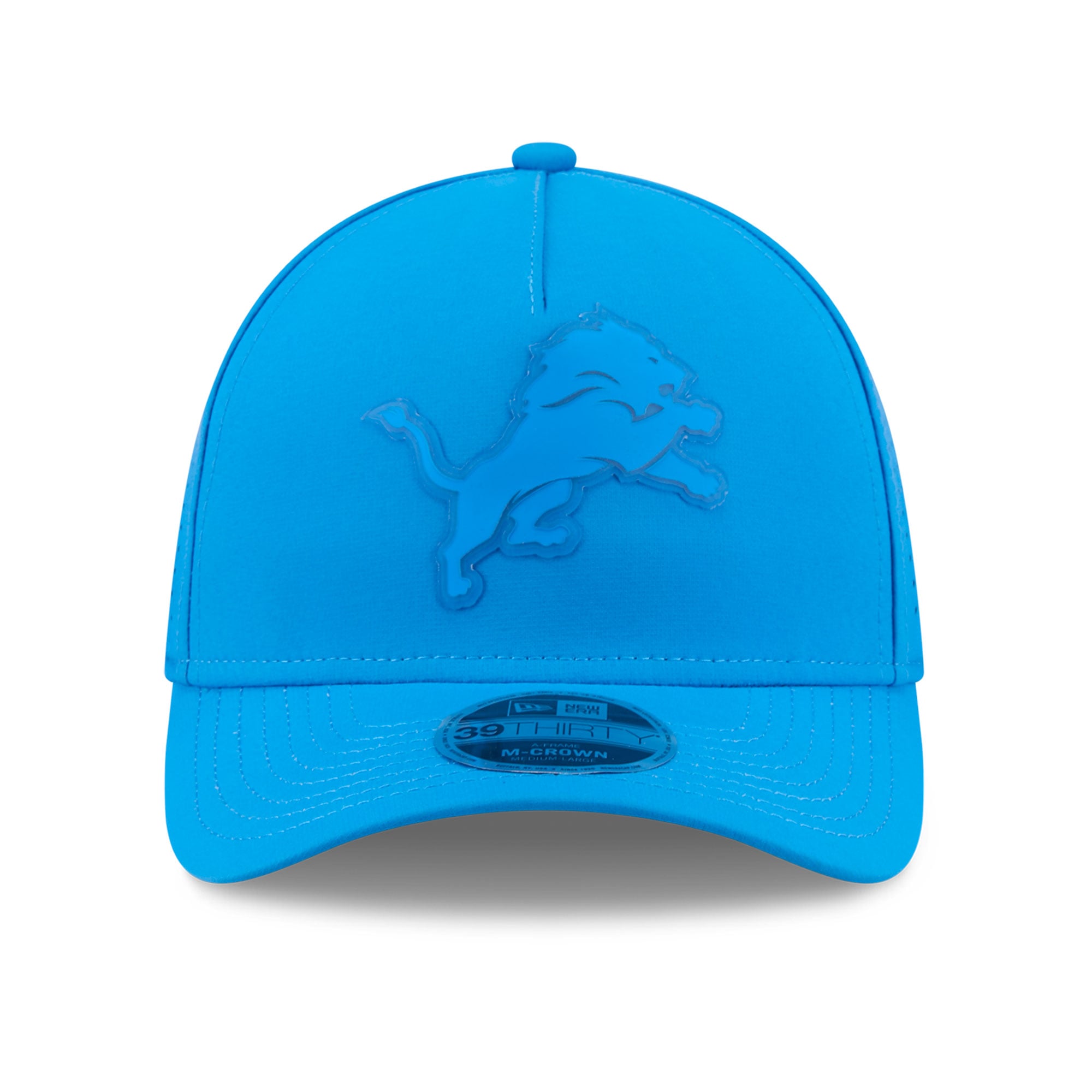 Casquette New Era bleue Detroit Lions Tonal 39THIRTY A-Frame Flex pour homme