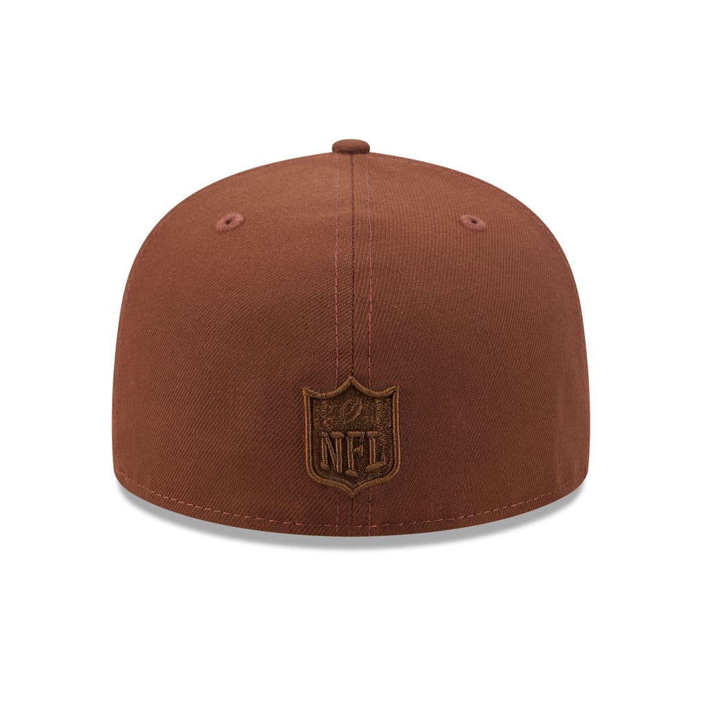 Detroit Lions New Era Color Pack 59FIFTY Fitted Hat - Brown