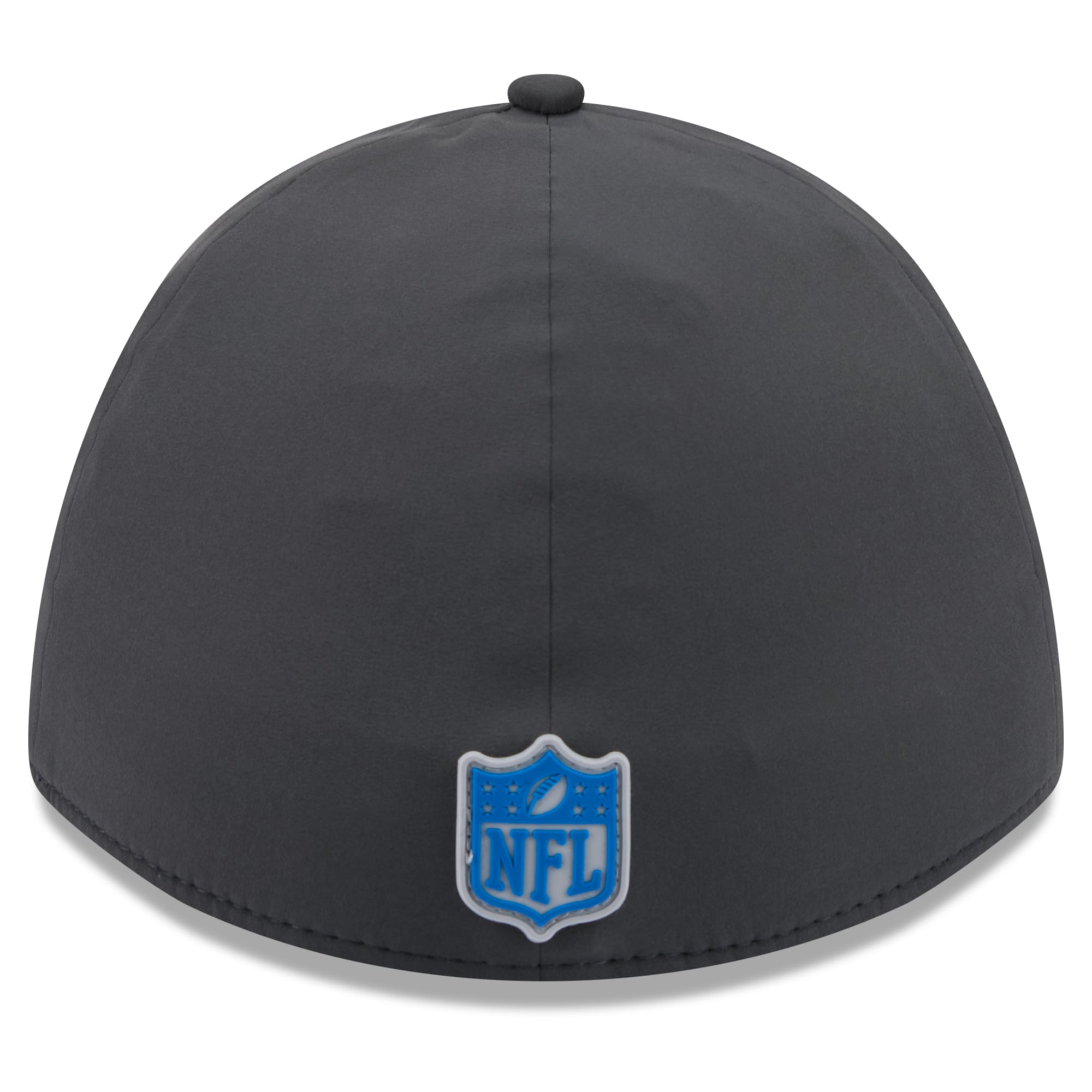 Casquette extensible New Era Detroit Lions 2026 Sideline pour homme, couleur anthracite, modèle 39THIRTY M-Crown, idéale les temps froids.