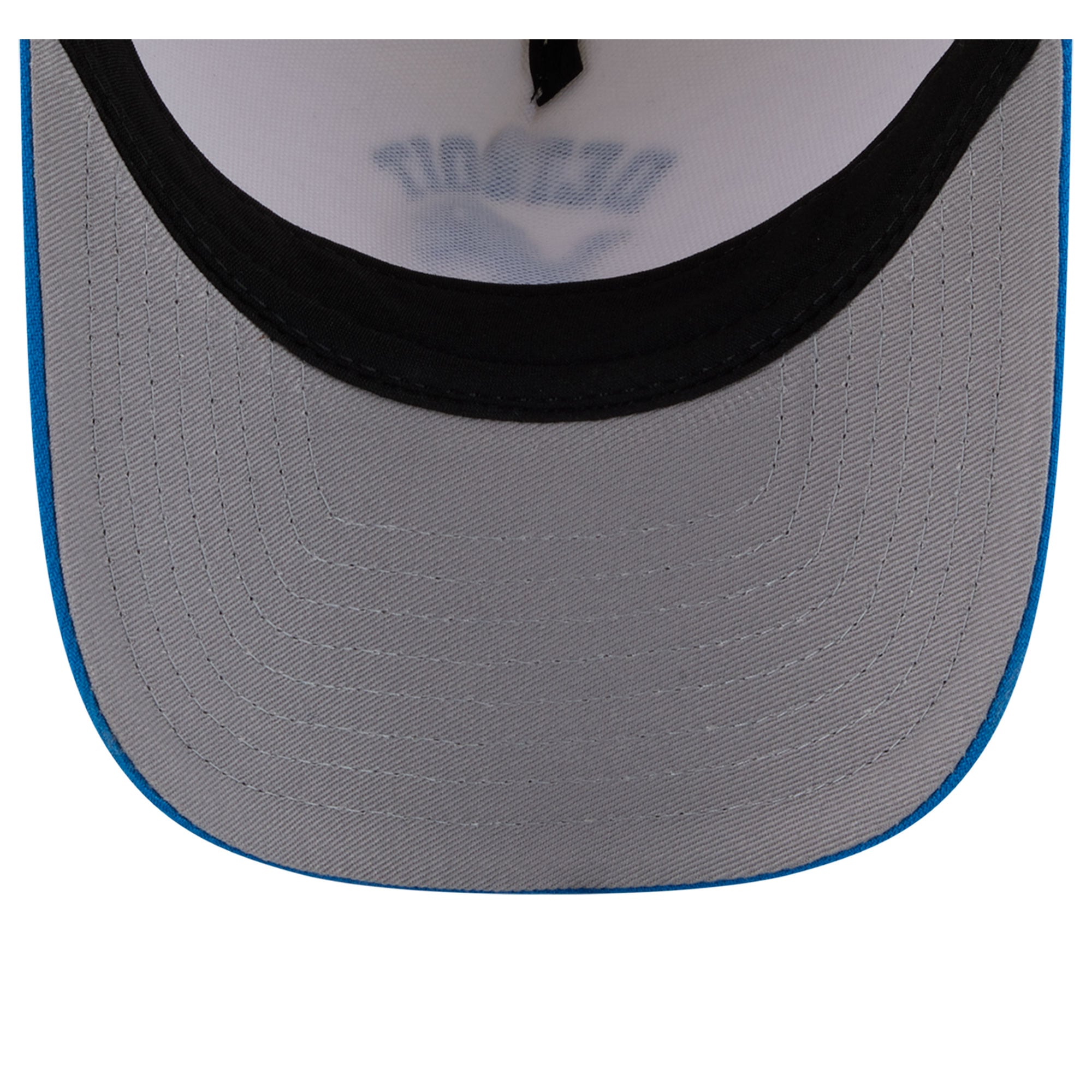 Casquette ajustable New Era pour homme, crème/bleue, Detroit Lions Arch 9FORTY, modèle A-Frame M-Crown