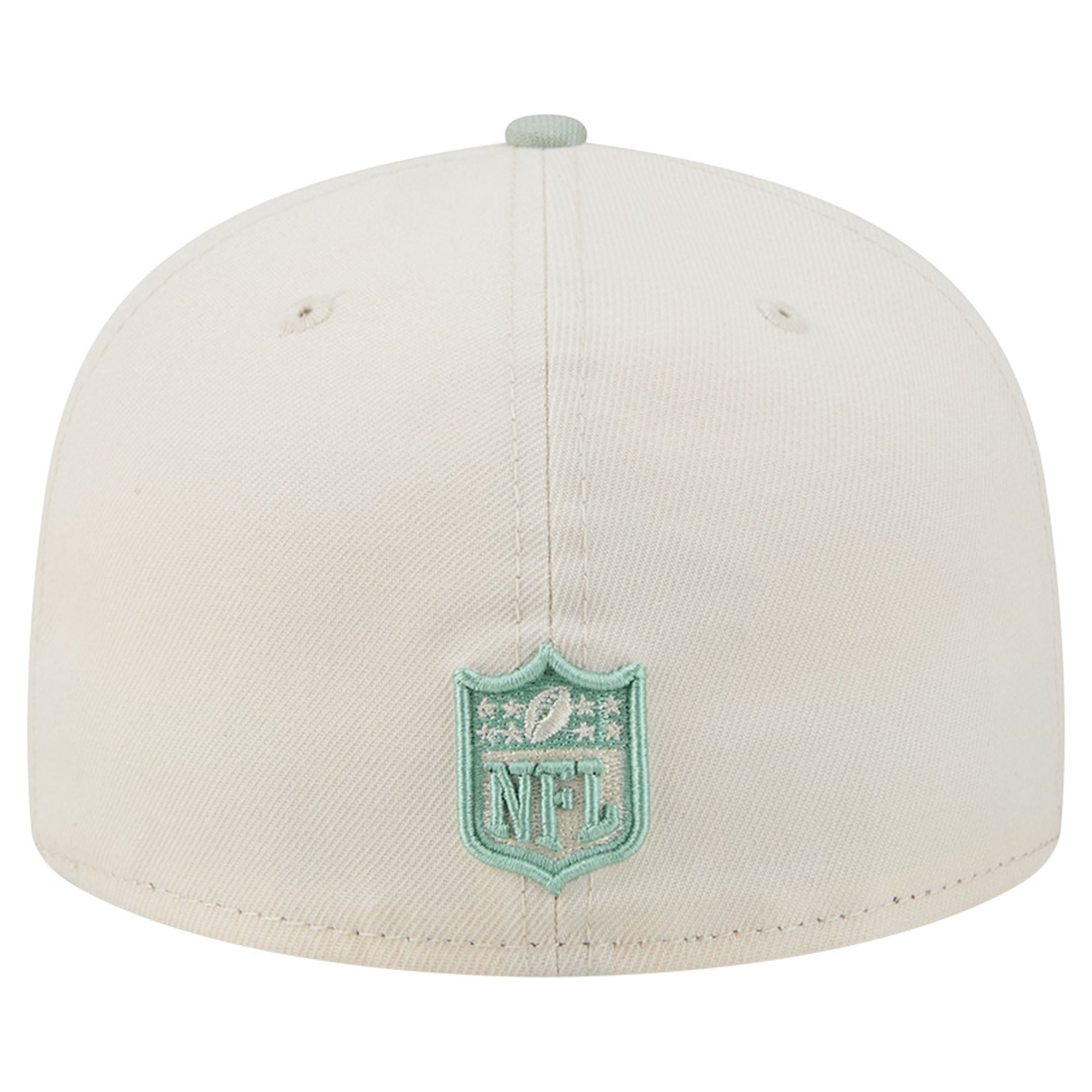 Casquette ajustée New Era 59FIFTY pour homme, coloris crème/vert clair