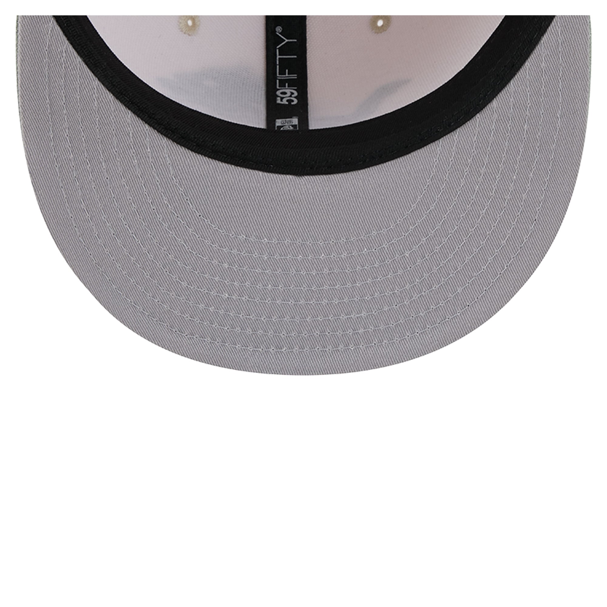Casquette ajustée New Era 59FIFTY pour homme, coloris crème/vert clair