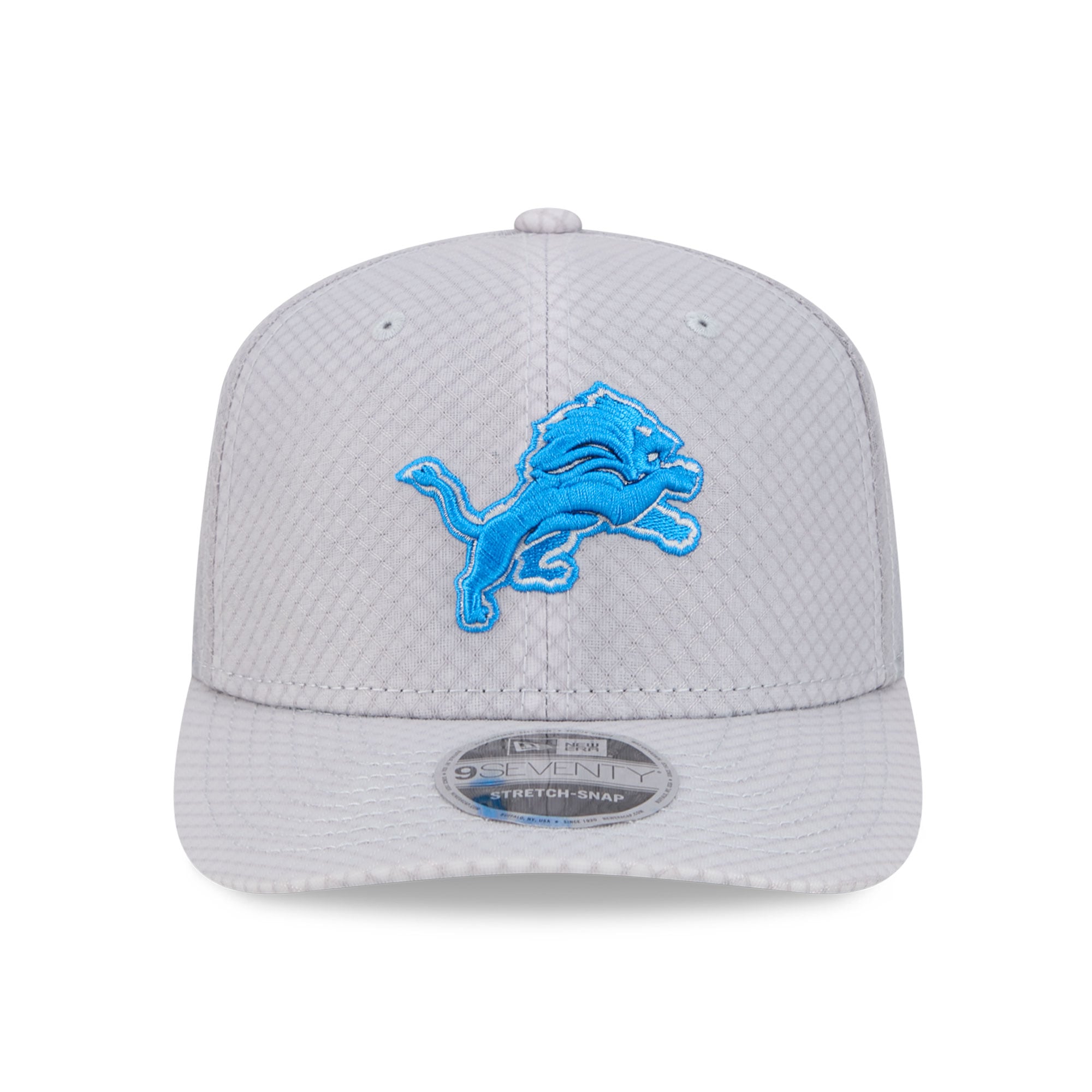Casquette ajustable New Era Detroit Lions grise pour homme 9SEVENTY