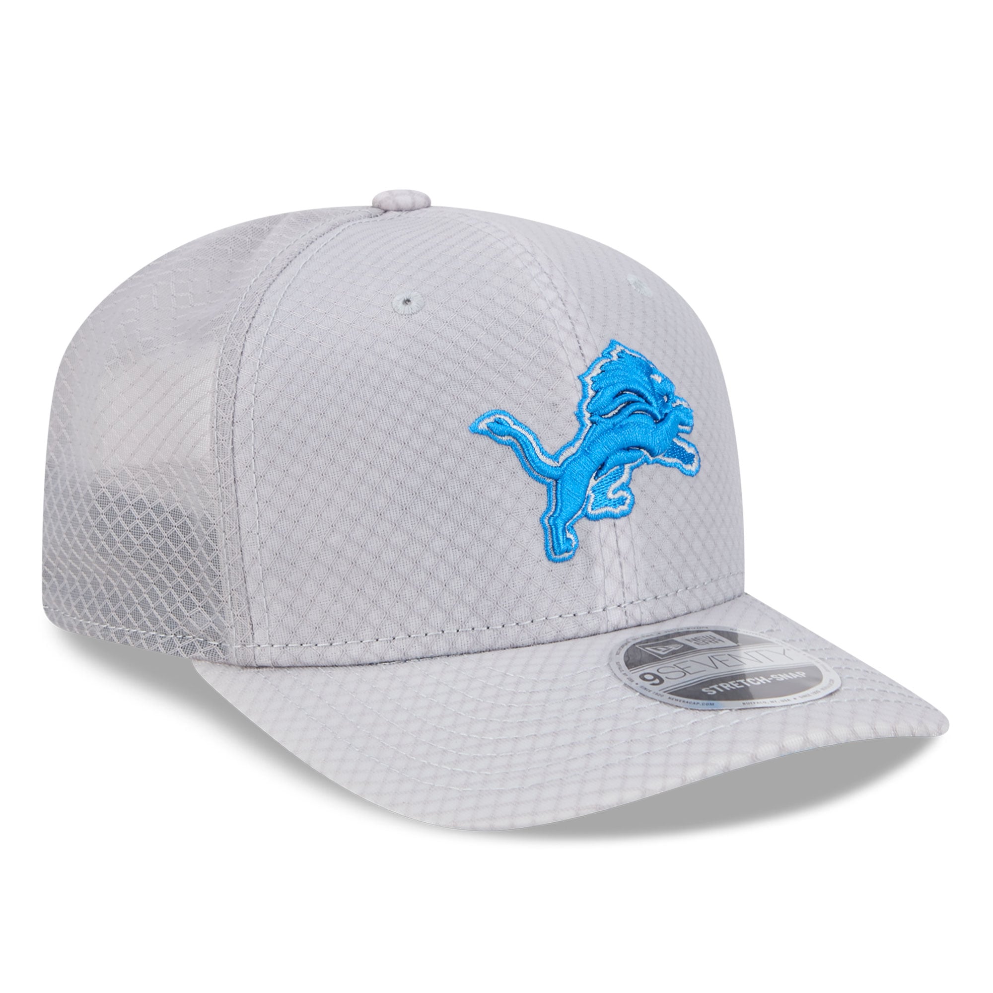 Casquette ajustable New Era Detroit Lions grise pour homme 9SEVENTY