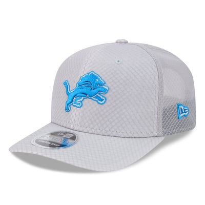 Detroit Lions New Era Jock 9SEVENTY Adjustable Hat - Gray