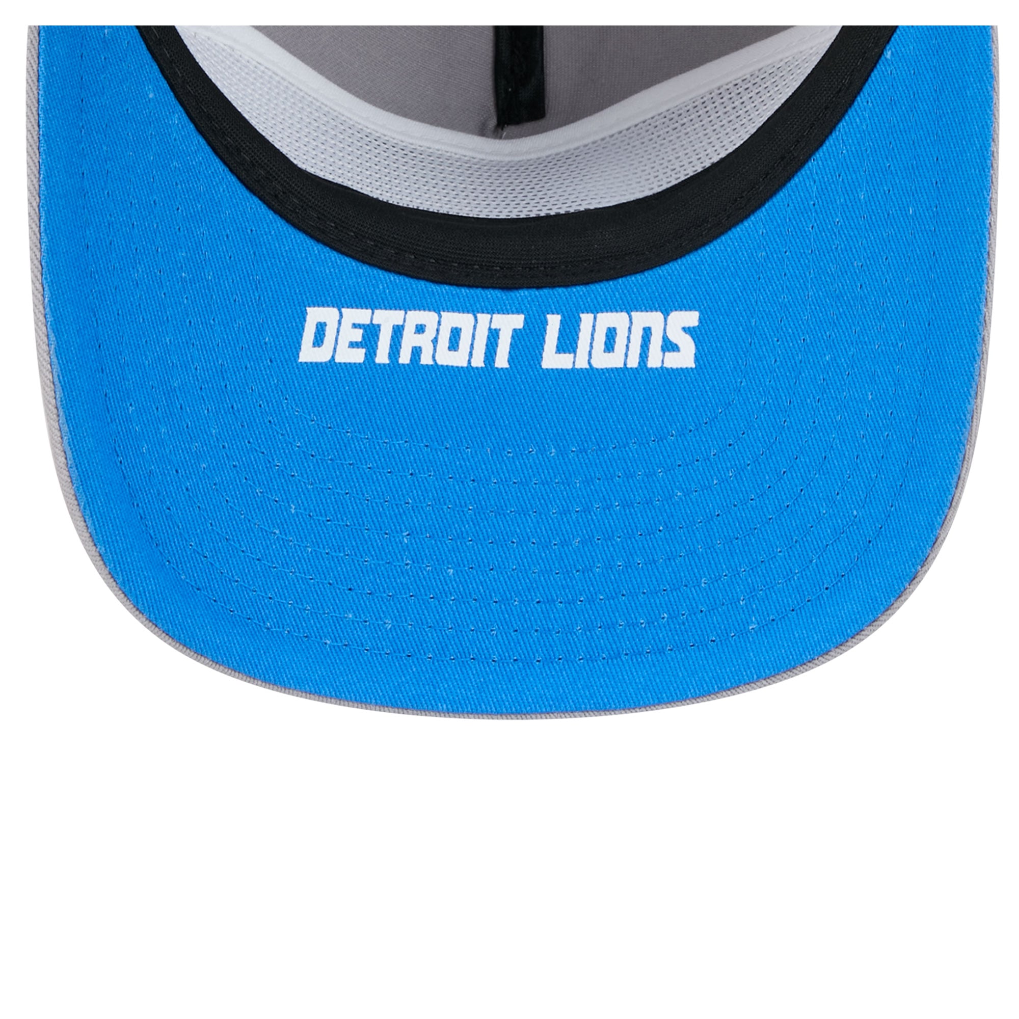 Casquette ajustable New Era 19TWENTY grise à écusson des Lions de Détroit pour homme