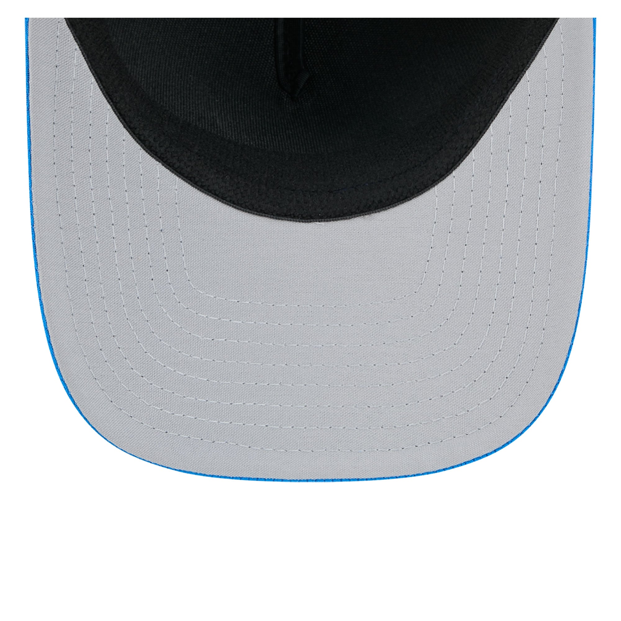 Casquette New Era Flex grise et bleue Detroit Lions Tech M-Crown A-Frame 39THIRTY pour homme