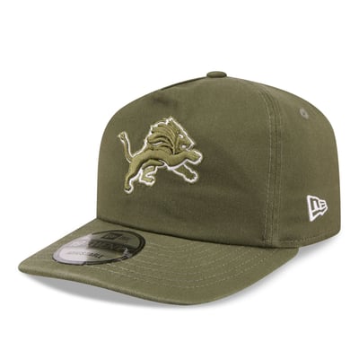 Detroit Lions New Era Color Pack 19TWENTY Adjustable Hat - Olive