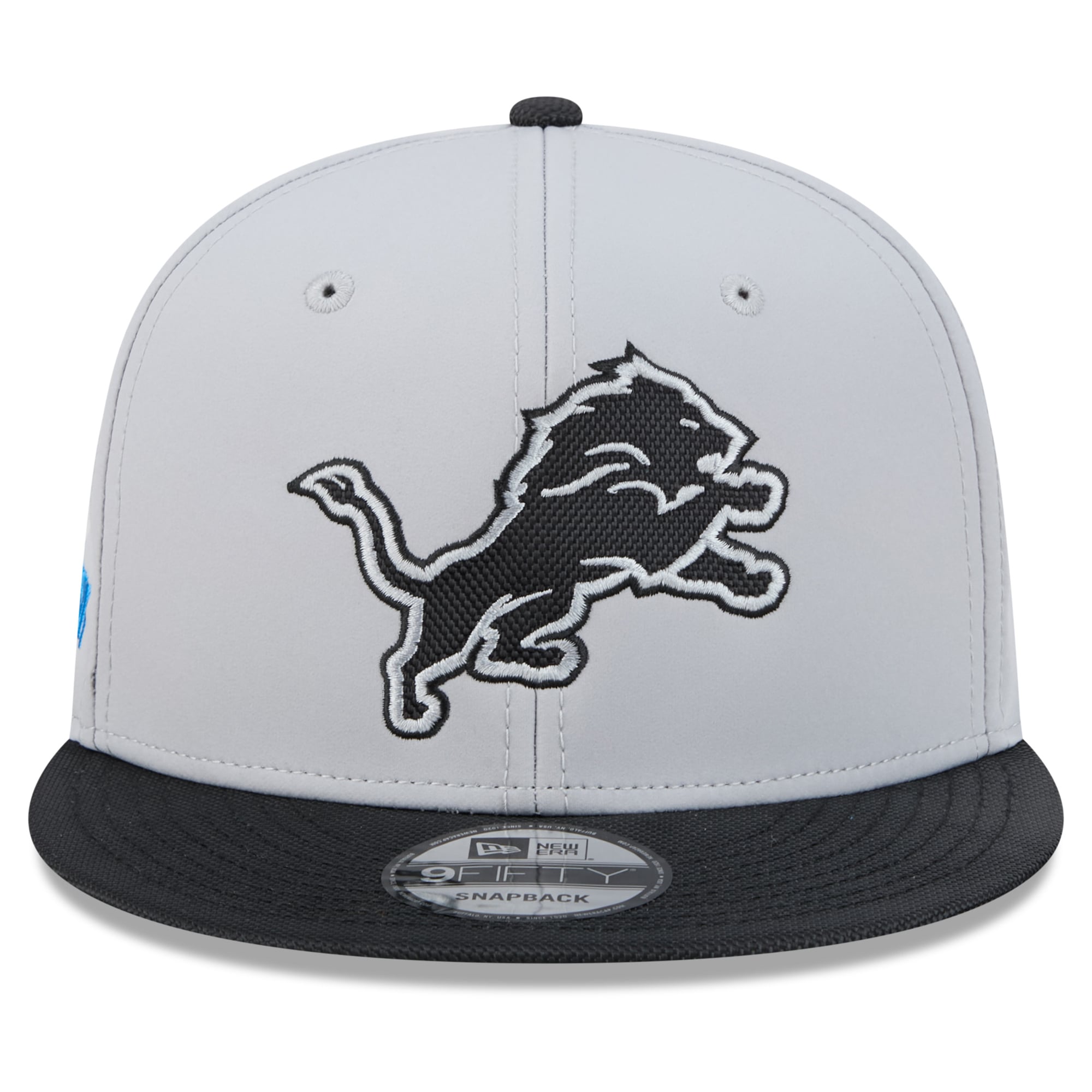 Men's New Era Silver Detroit Lions 2026 Rivalries Collection 9FIFTY Snapback Hat