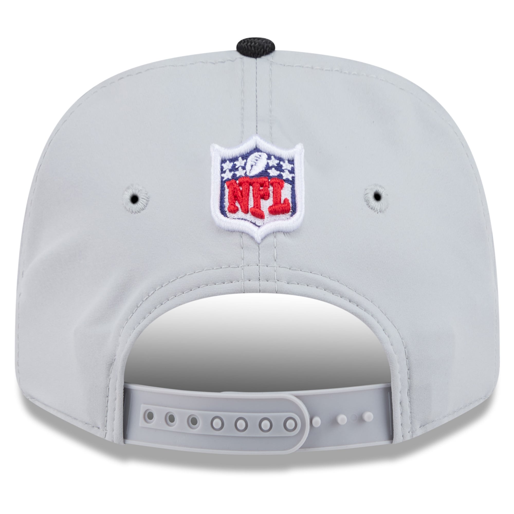Men's New Era Silver Detroit Lions 2026 Rivalries Collection 9SEVENTY Adjustable Hat