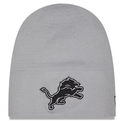 Detroit Lions New Era 2026 Rivalries Collection Sport Knit Hat - Silver
