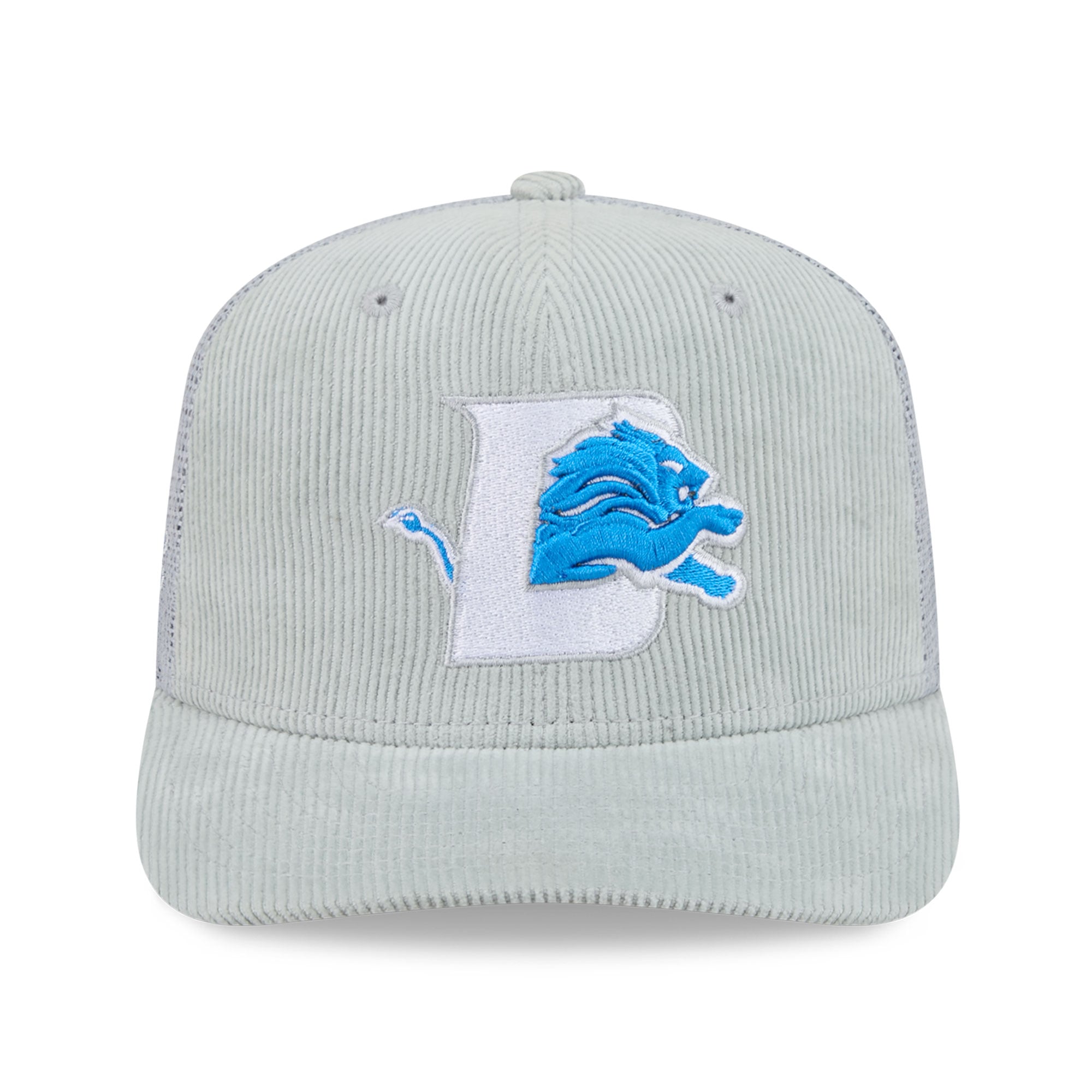 Casquette ajustable New Era argentée Detroit Lions Deceptor 9SEVENTY pour homme