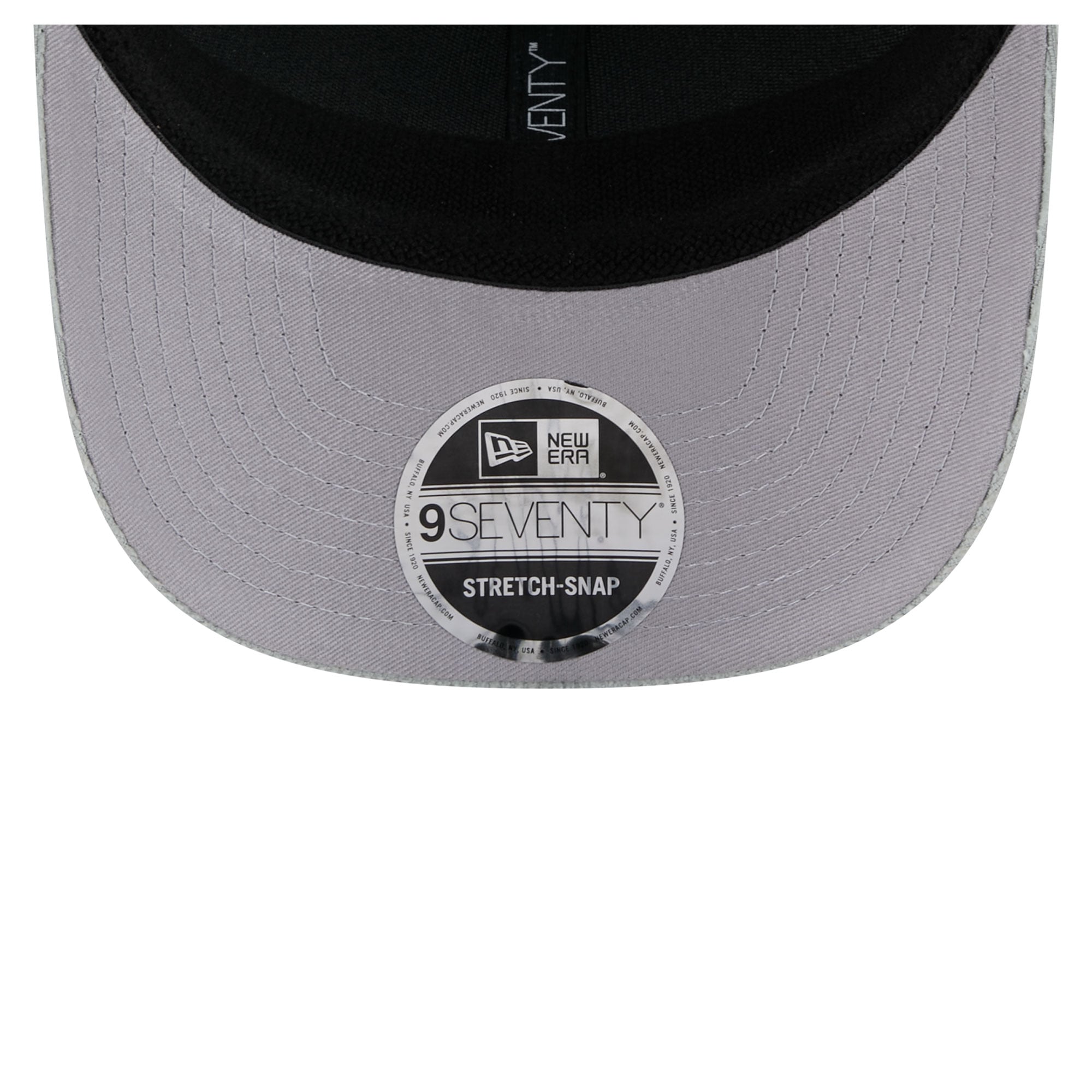 Casquette ajustable New Era argentée Detroit Lions Deceptor 9SEVENTY pour homme