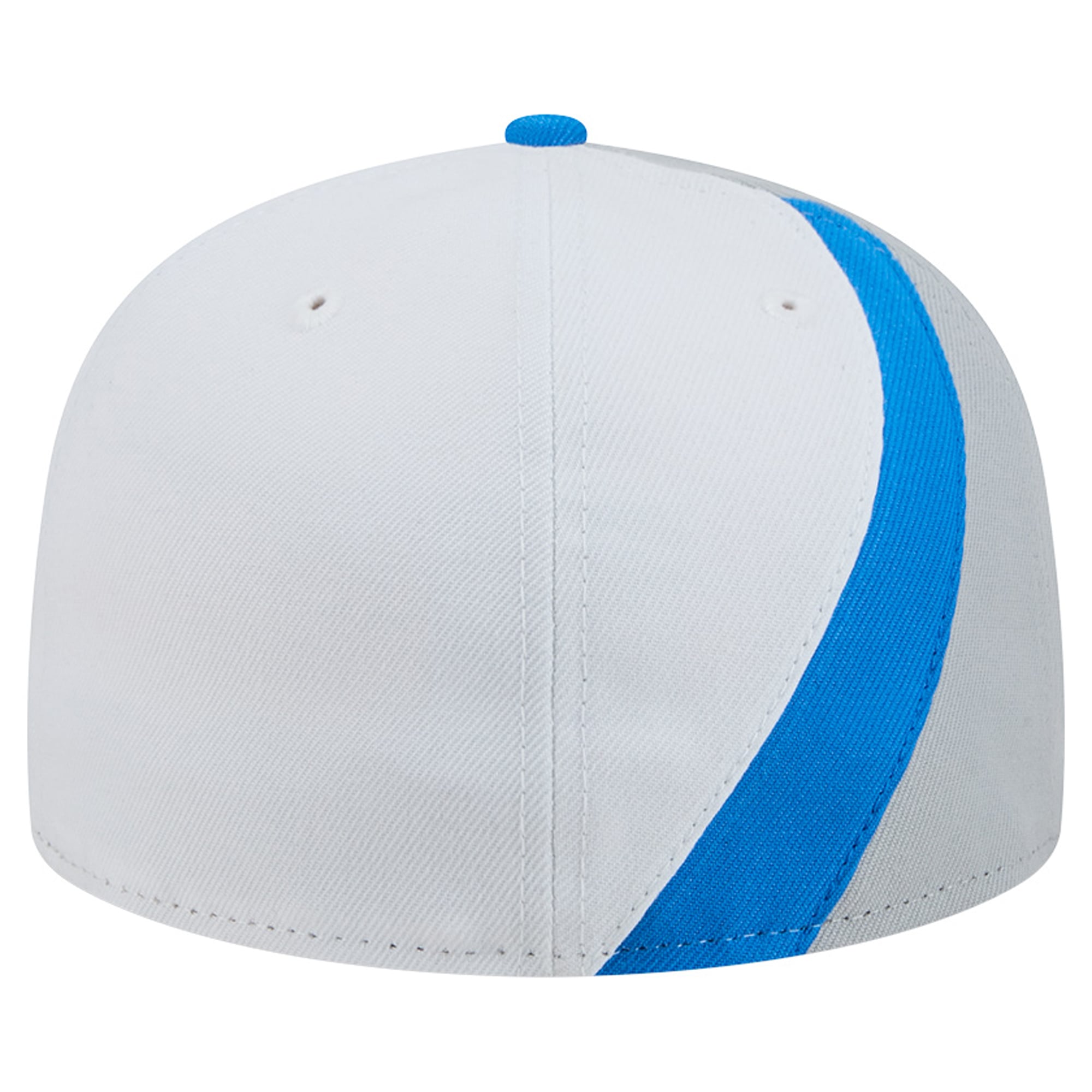Men's New Era Silver/Blue Detroit Lions Shock 59FIFTY Fitted Hat