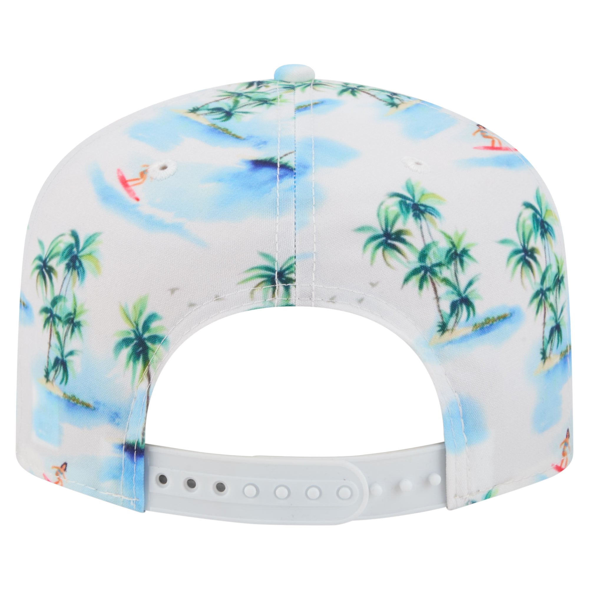 Casquette ajustable New Era blanche Detroit Lions Aloha 19TWENTY pour homme
