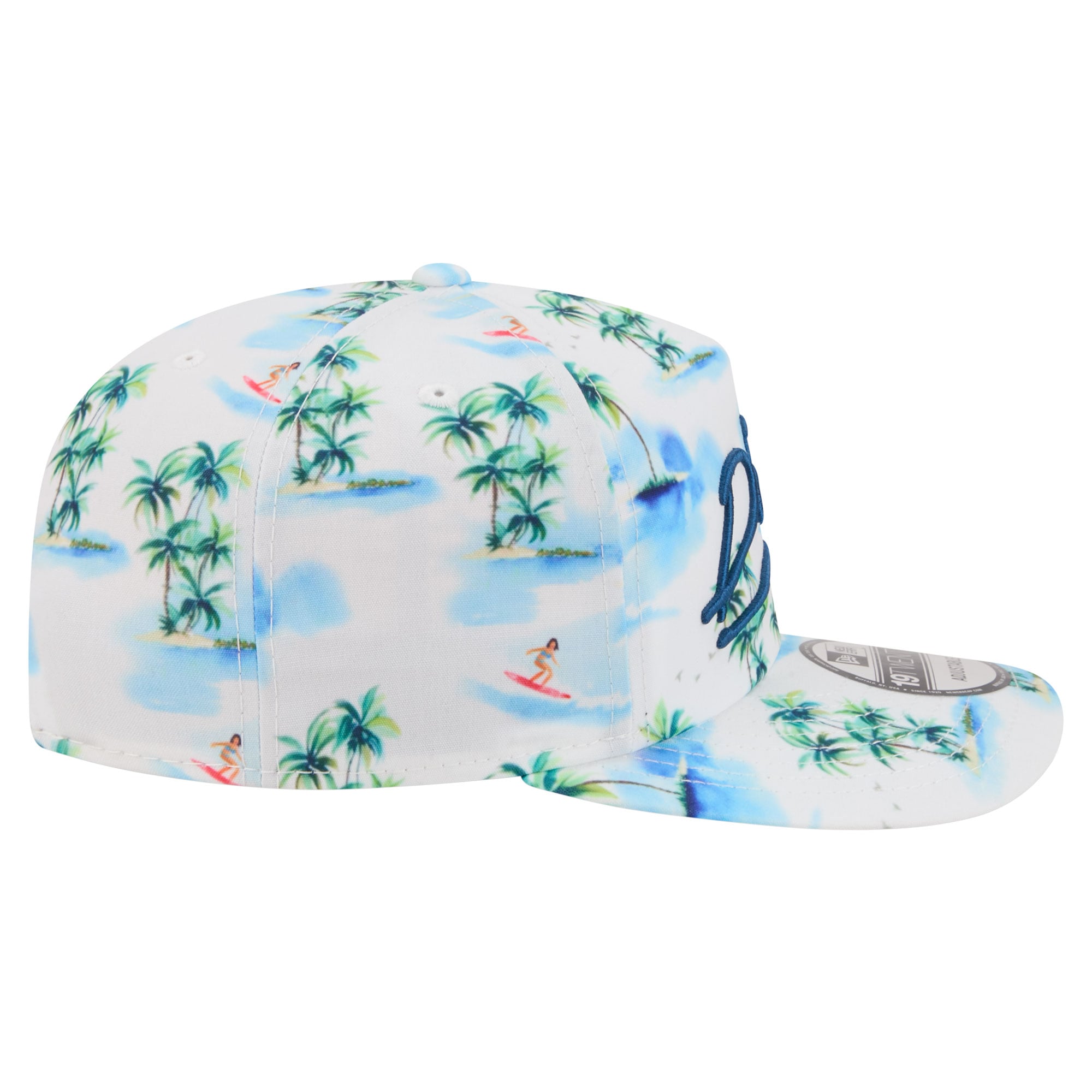 Casquette ajustable New Era blanche Detroit Lions Aloha 19TWENTY pour homme