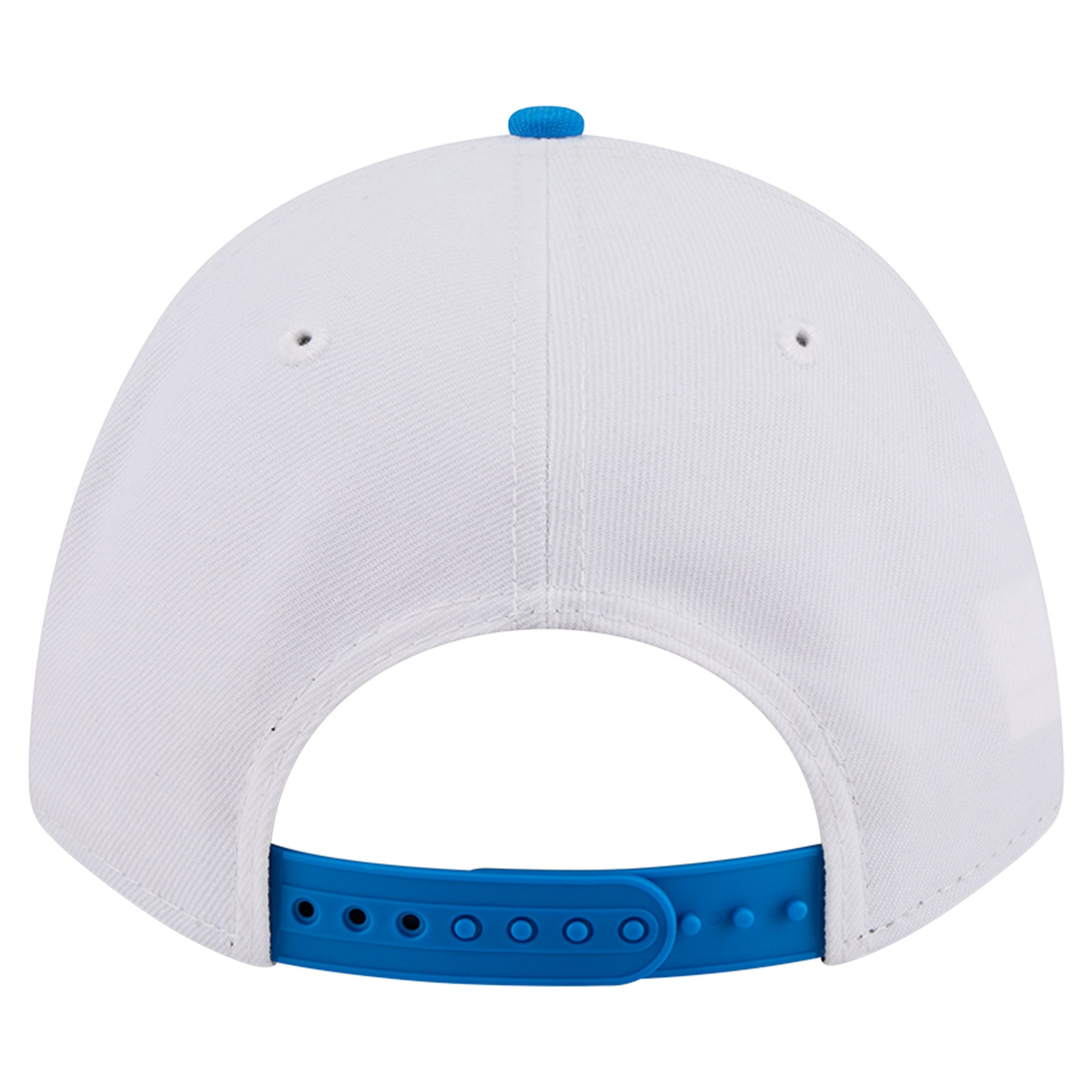 Casquette ajustable New Era blanche et bleue Detroit Lions Loyal 9FORTY M-Crown pour homme