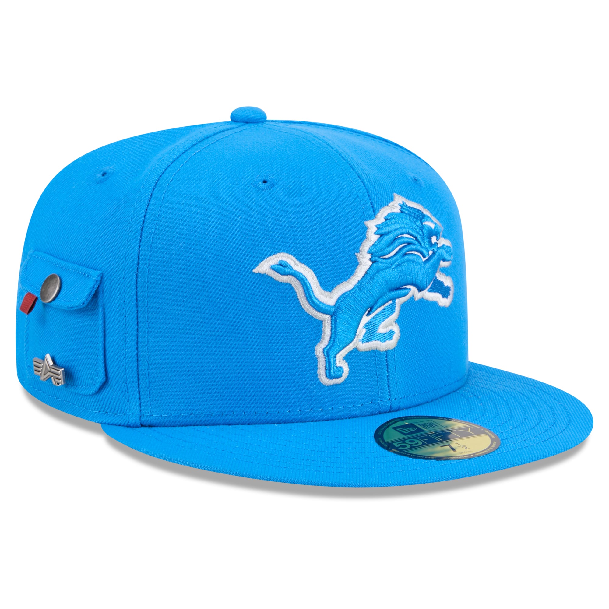 Casquette ajustée New Era x Alpha Industries 59FIFTY bleue pour homme